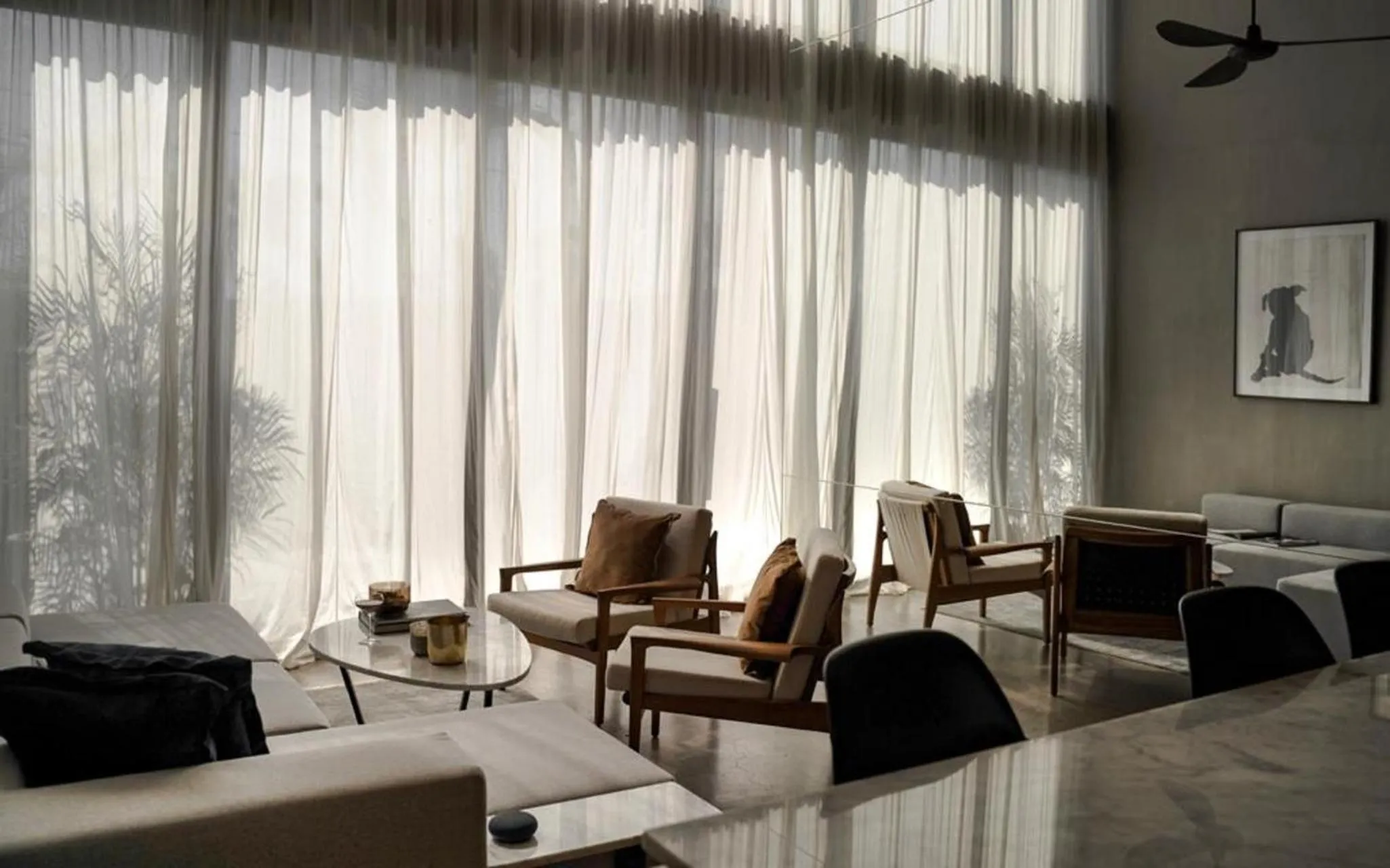 Living room in OXO Townhouses Umalas