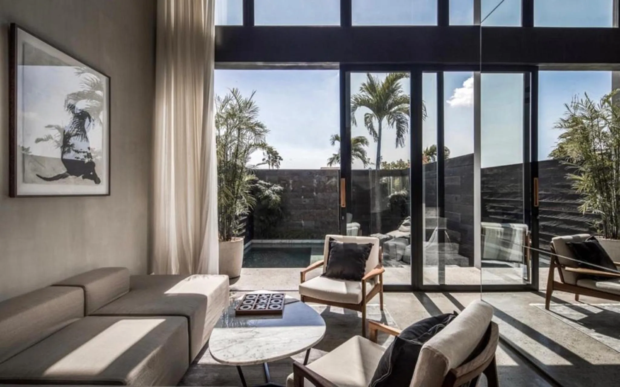 Living room in OXO Townhouses Umalas