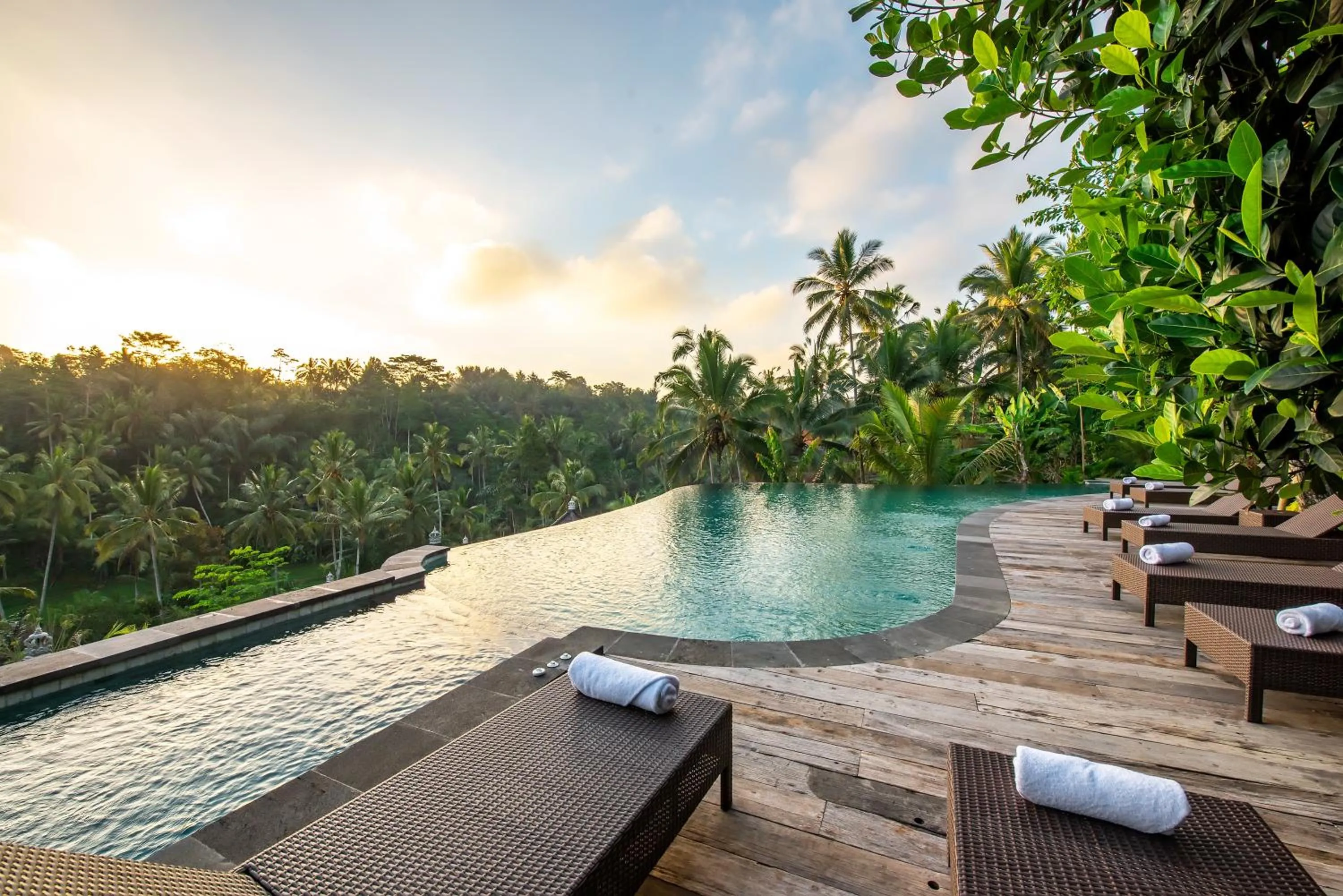 Swimming pool in GK Bali Resort