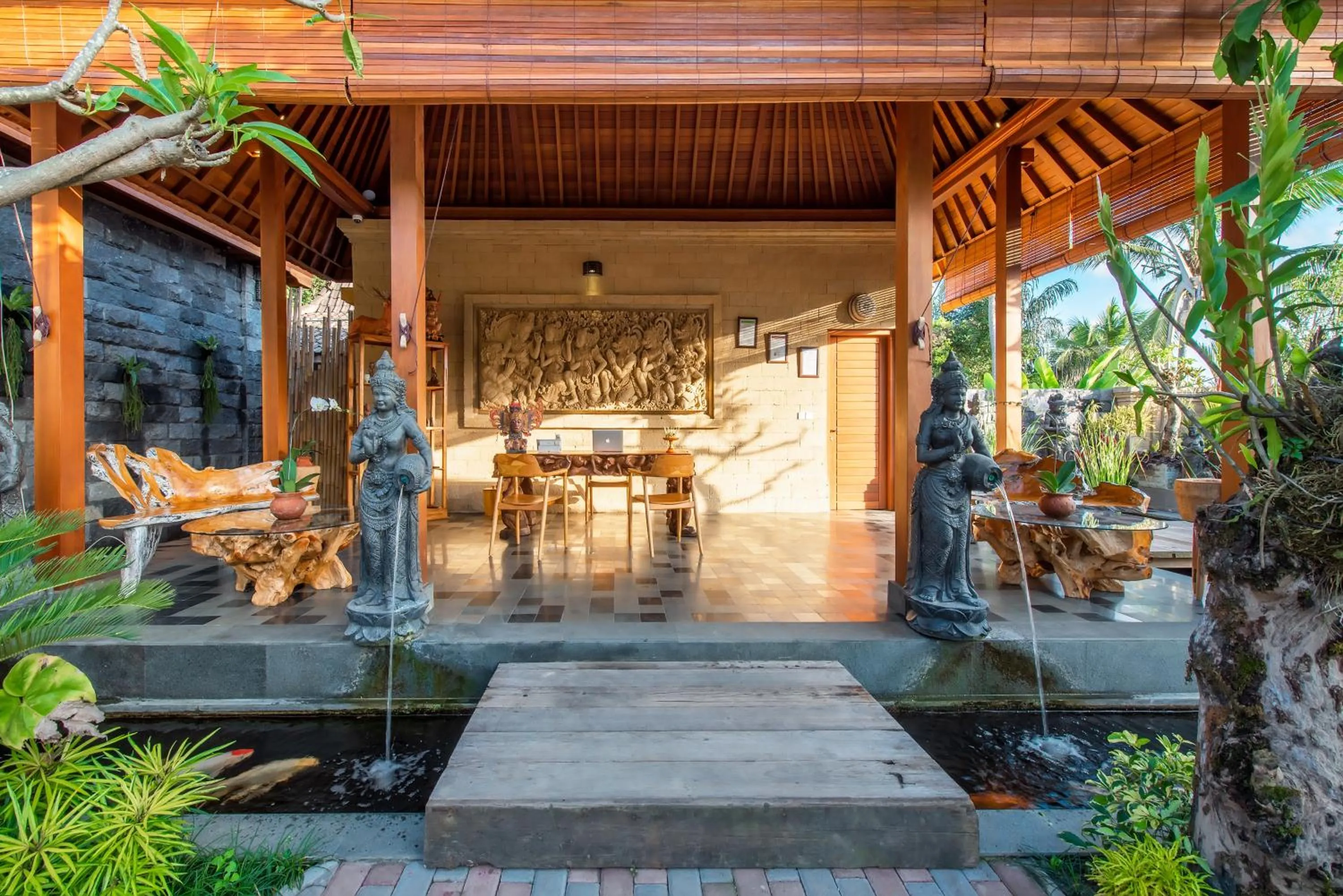 Lobby or reception in GK Bali Resort