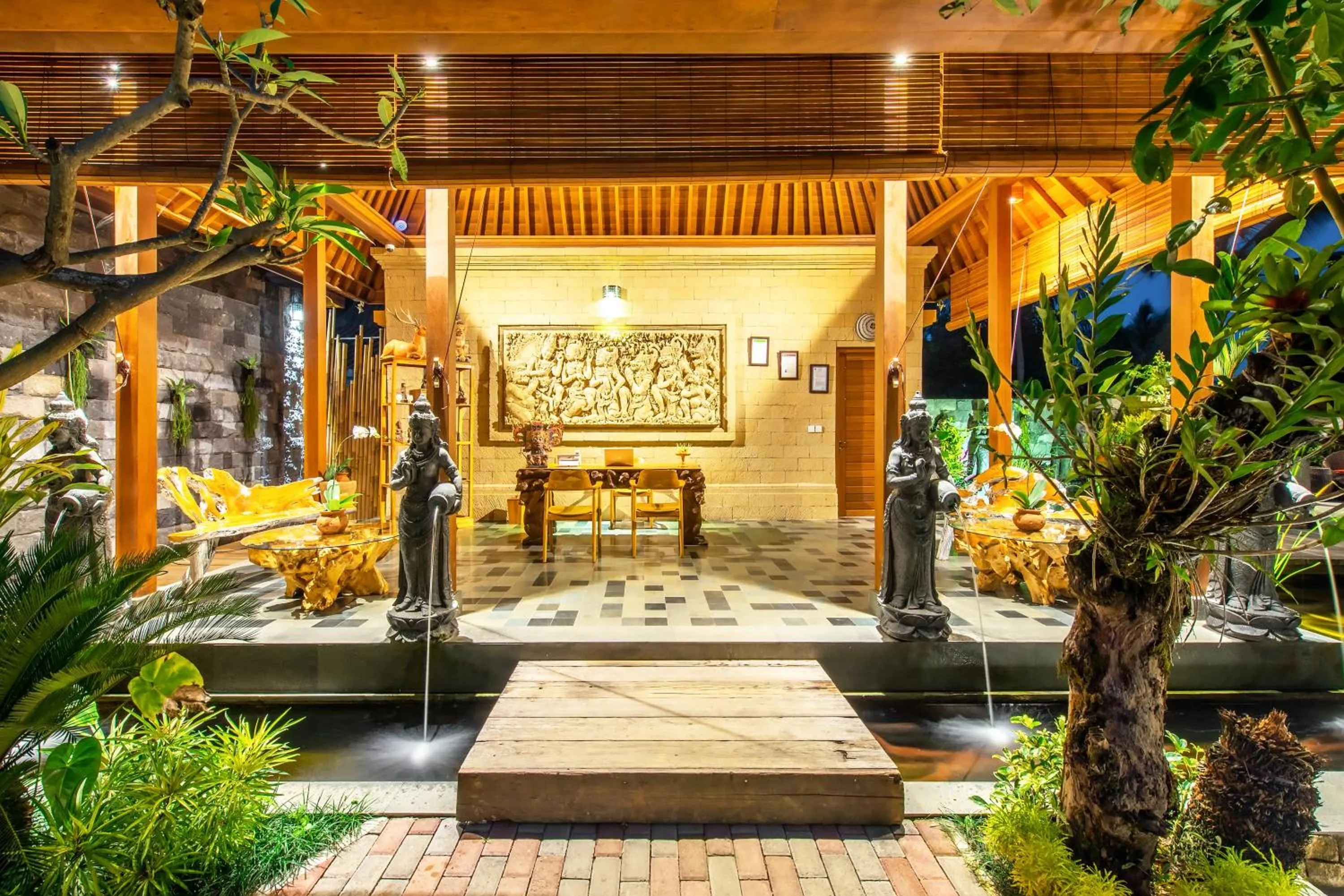 Lobby or reception in GK Bali Resort