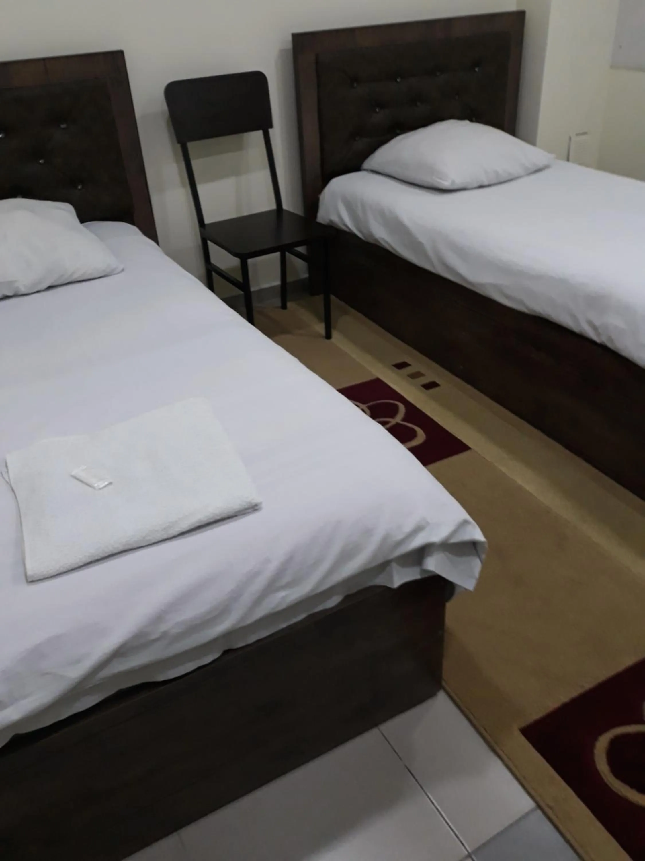 Bed in Hotel Noy