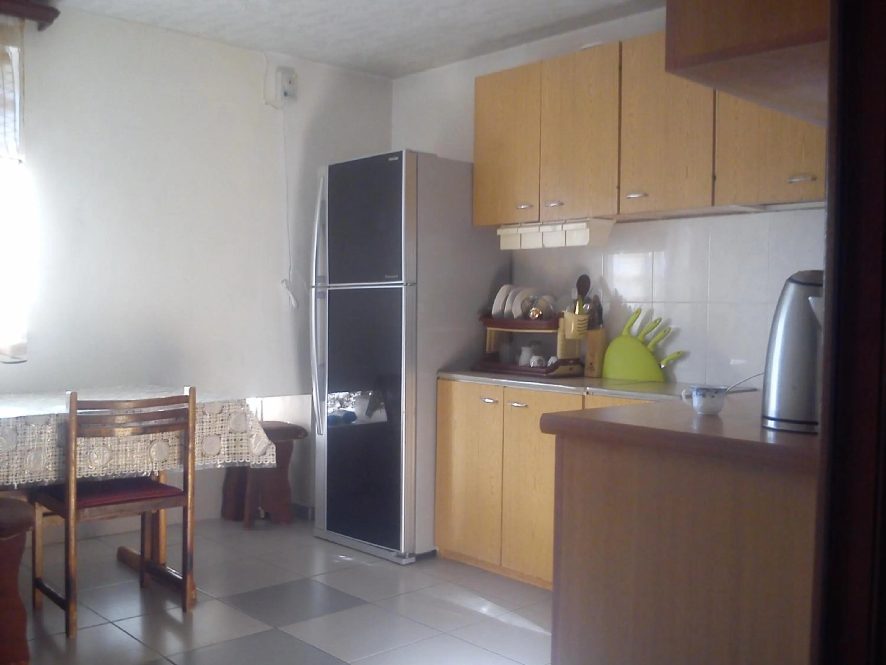 Kitchen or kitchenette in Hotel Noy