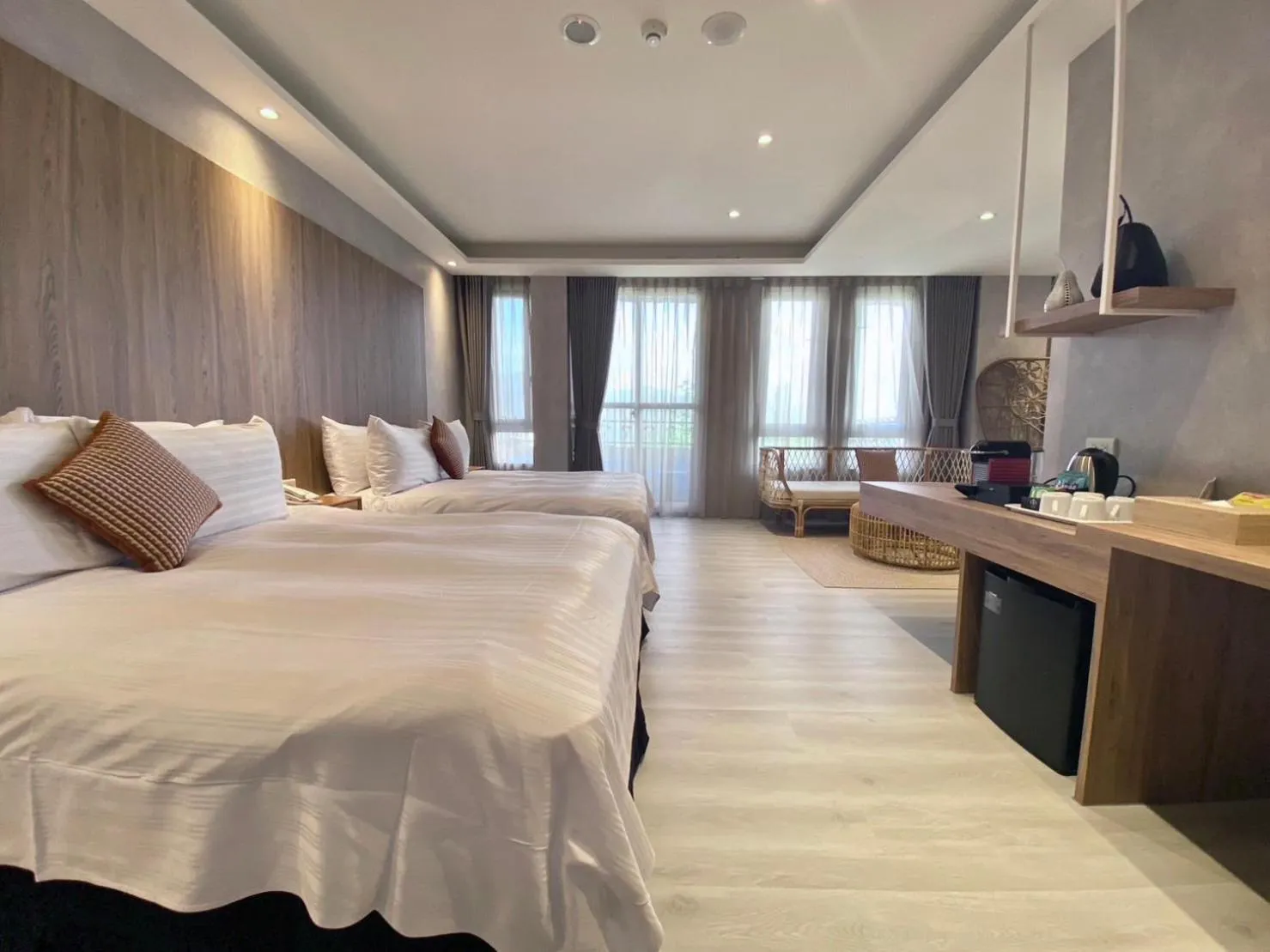 Bed in Cingjing Florence Resort Villa