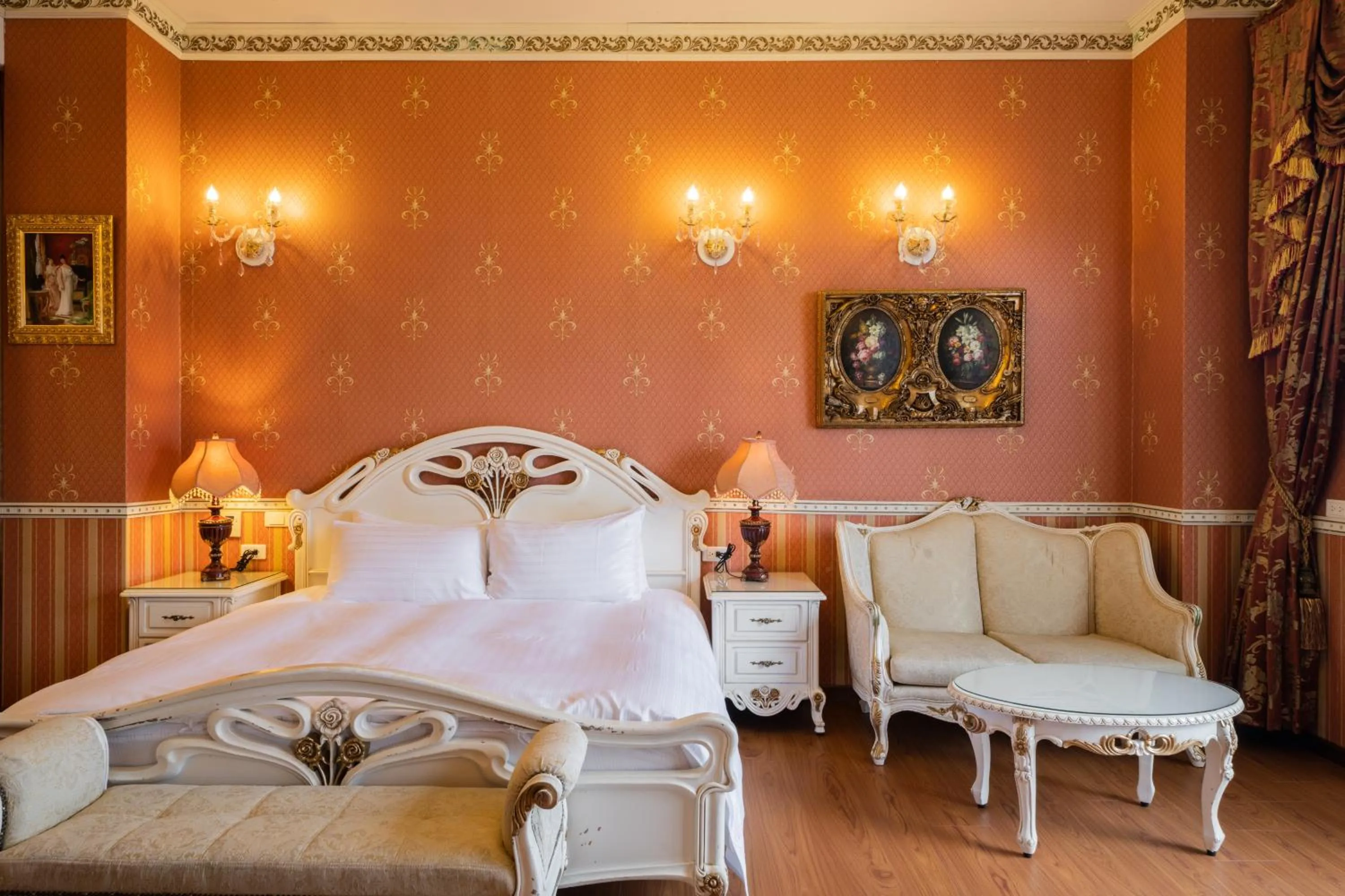 Bed in Cingjing Florence Resort Villa