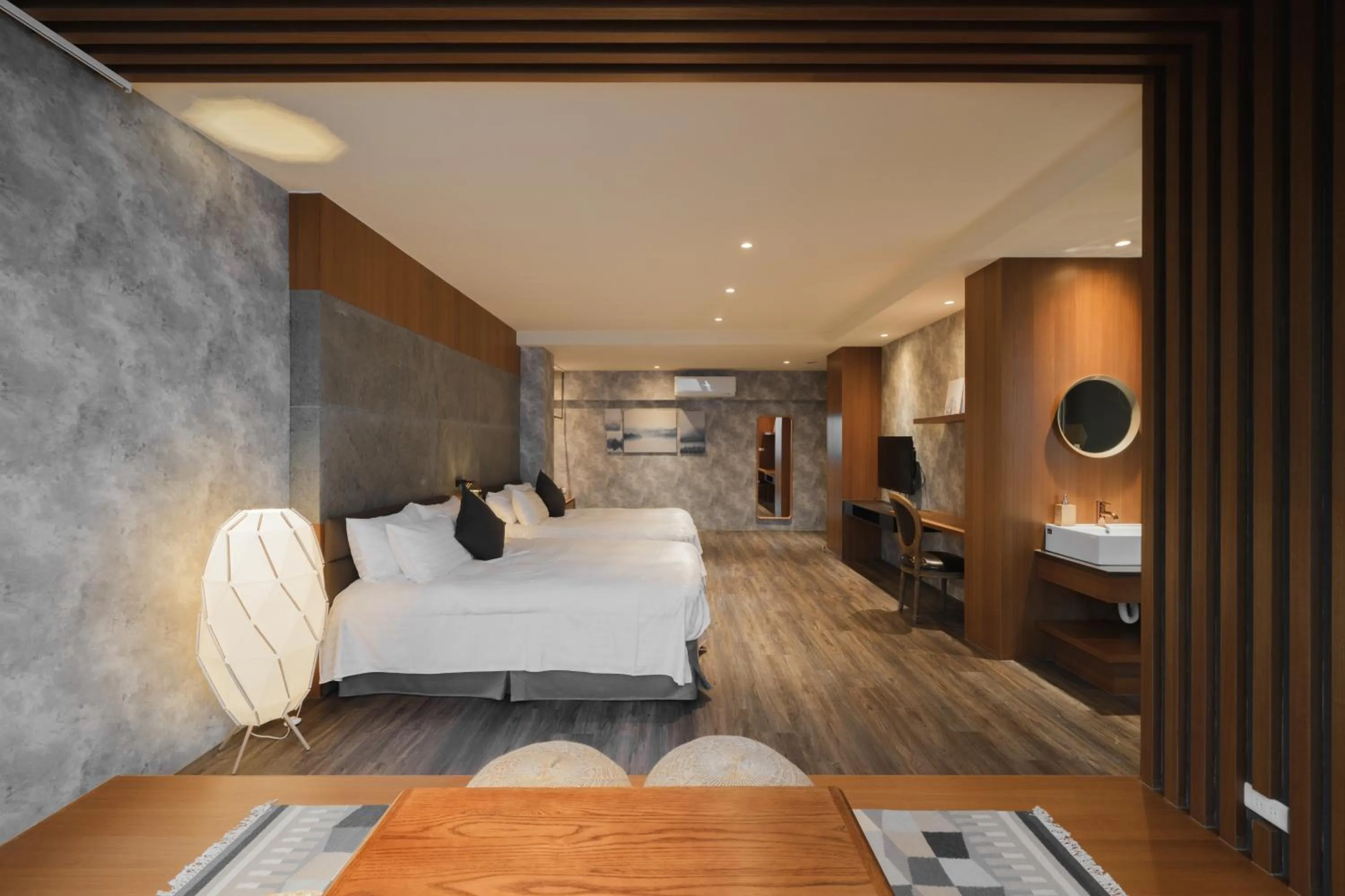 Bed in Cingjing Florence Resort Villa