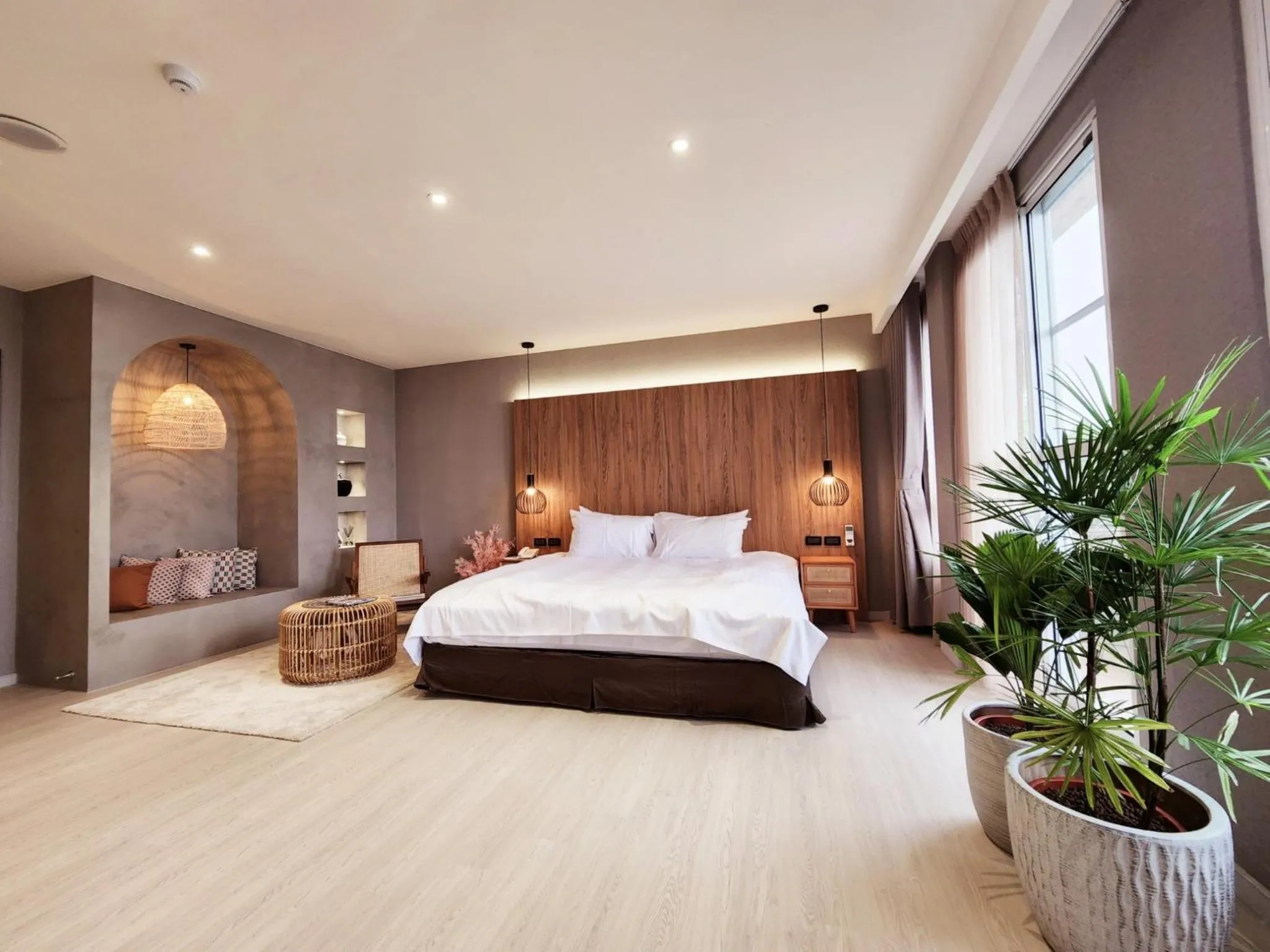 Bed in Cingjing Florence Resort Villa