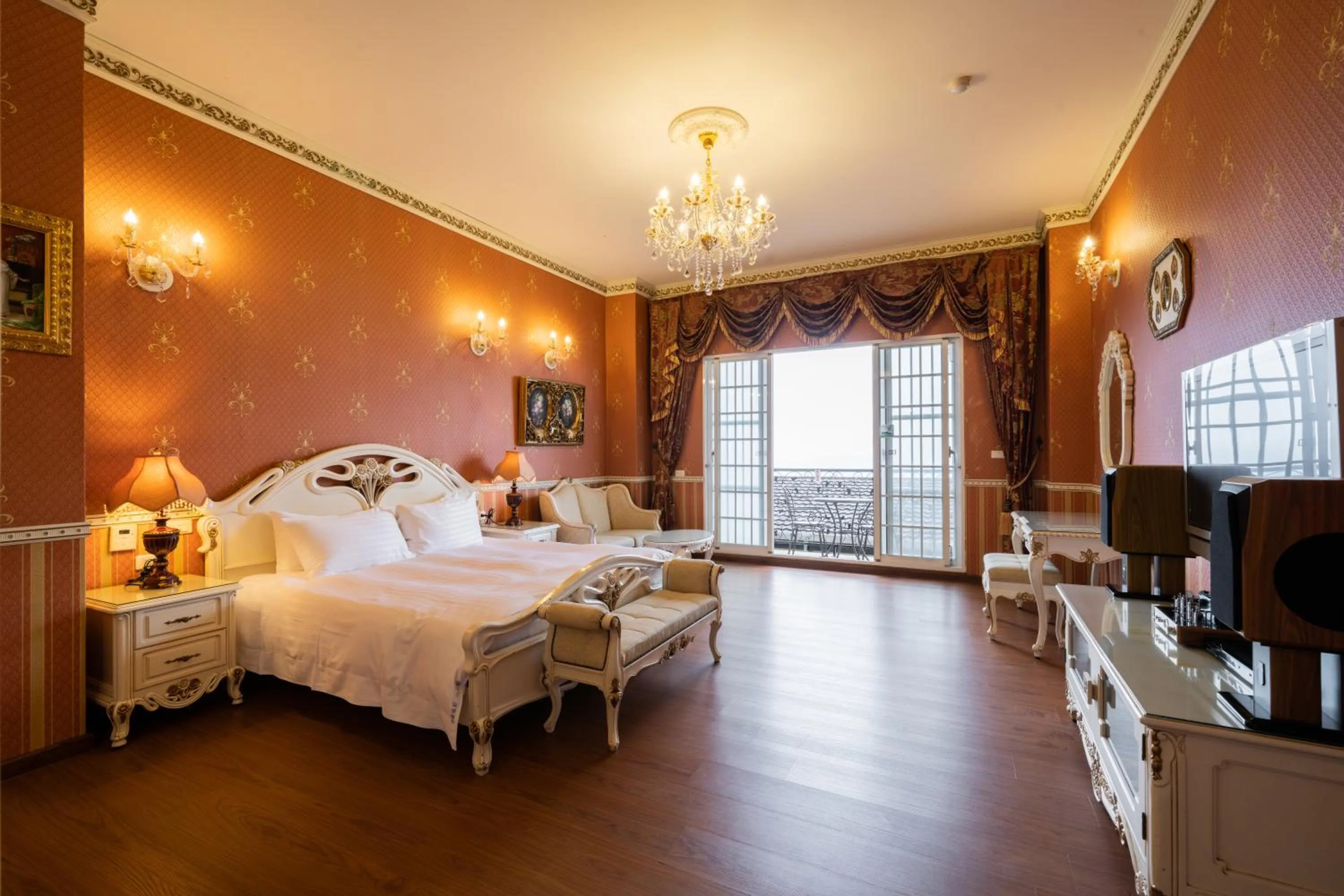 Photo of the whole room, Bed in Cingjing Florence Resort Villa
