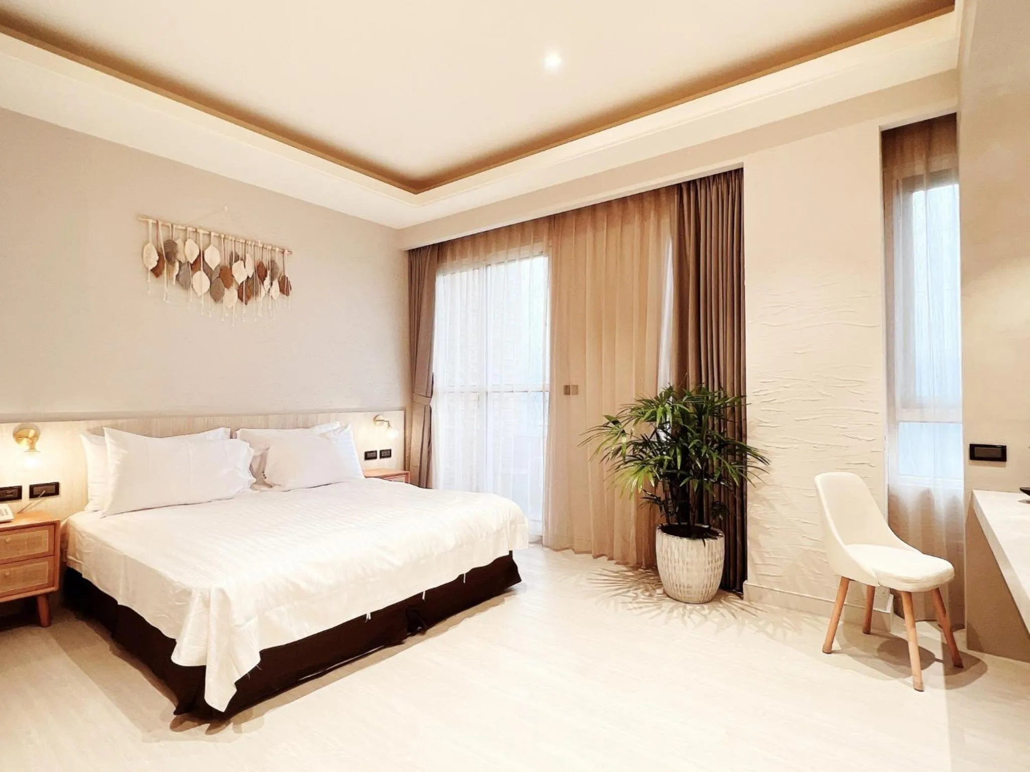 Bed in Cingjing Florence Resort Villa