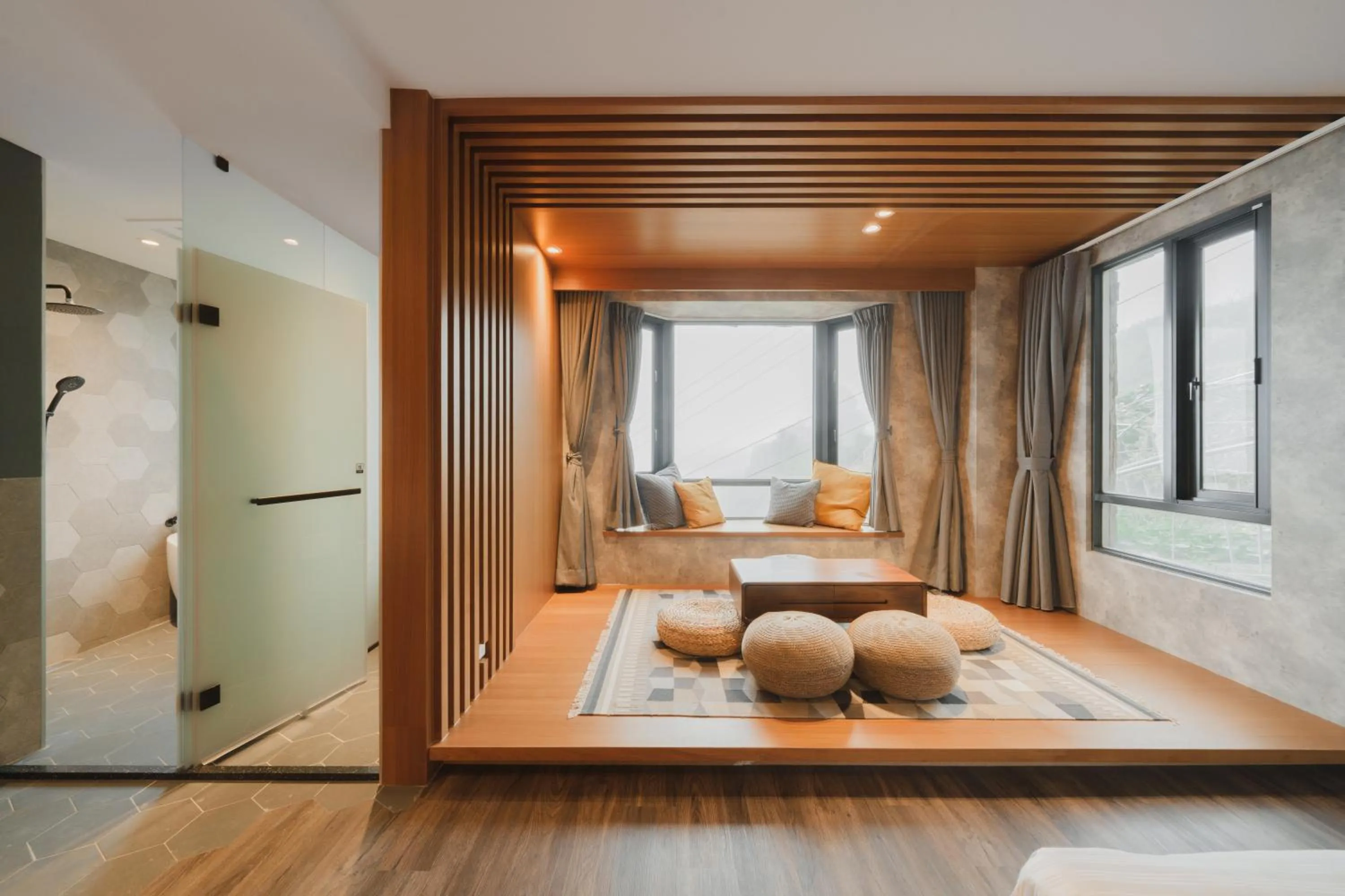 Seating area in Cingjing Florence Resort Villa