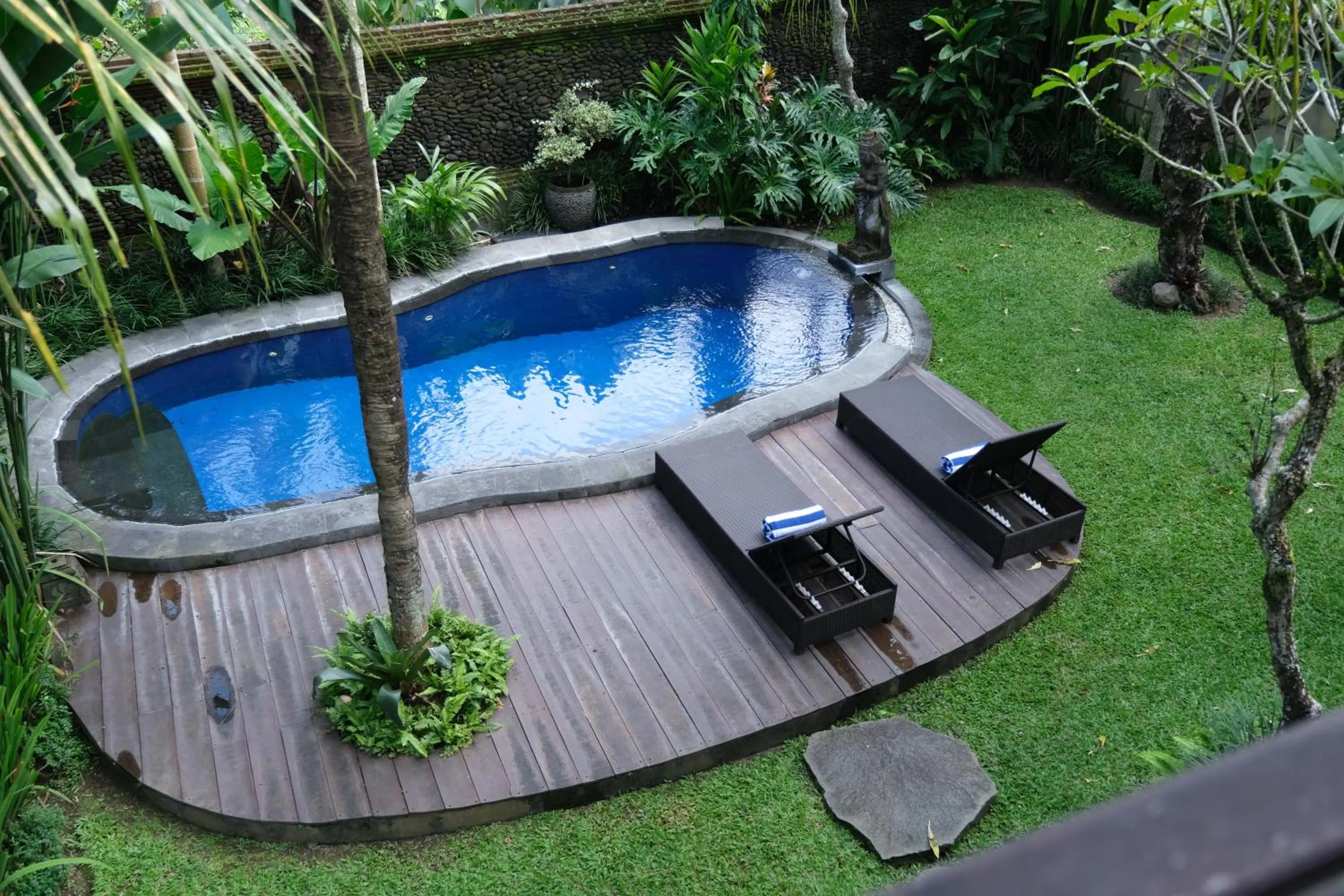 Swimming pool in Budhi Ayu Villas and Cottages Ubud by Mahaputra