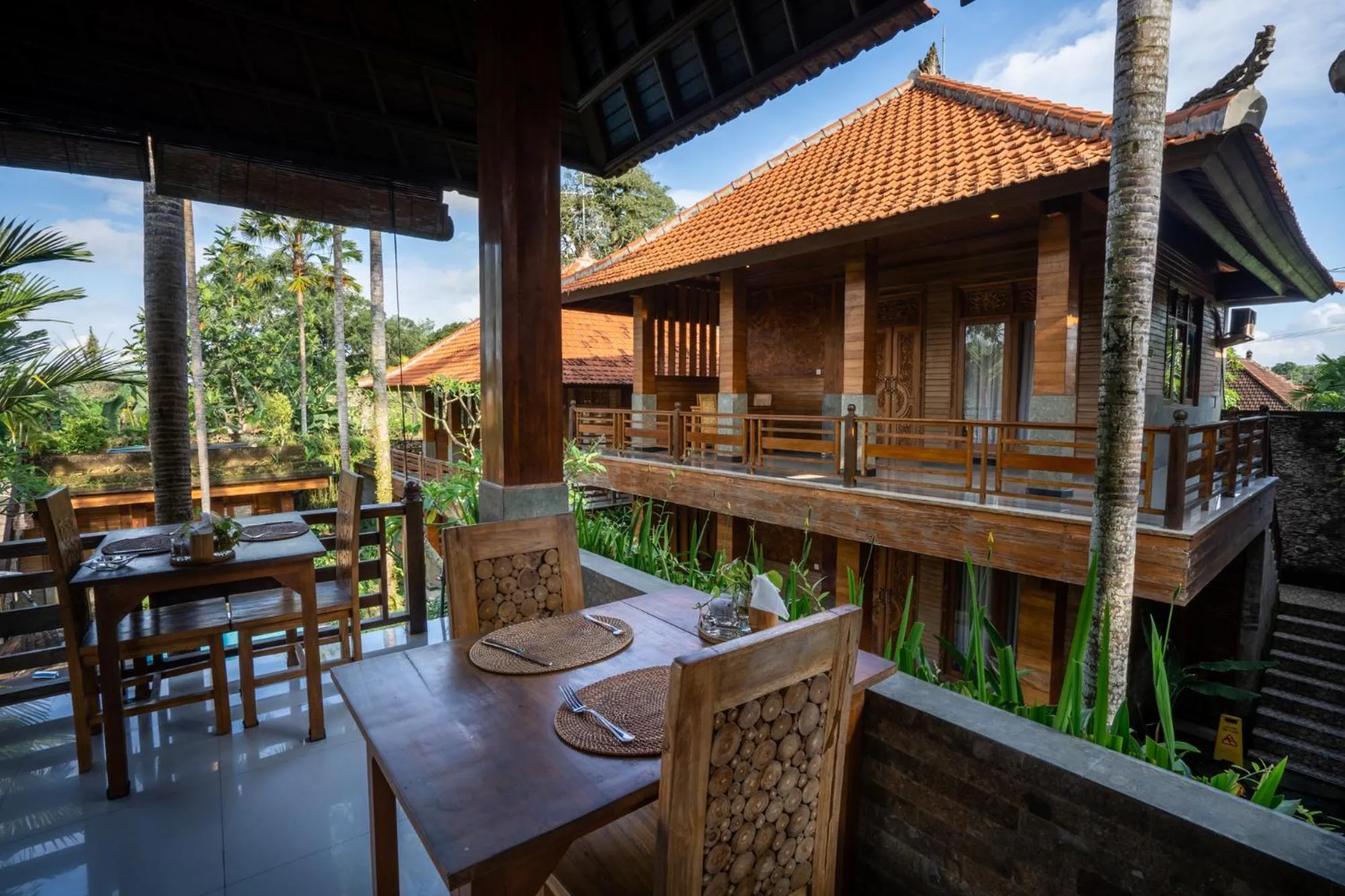 Restaurant/places to eat in Budhi Ayu Villas and Cottages Ubud by Mahaputra