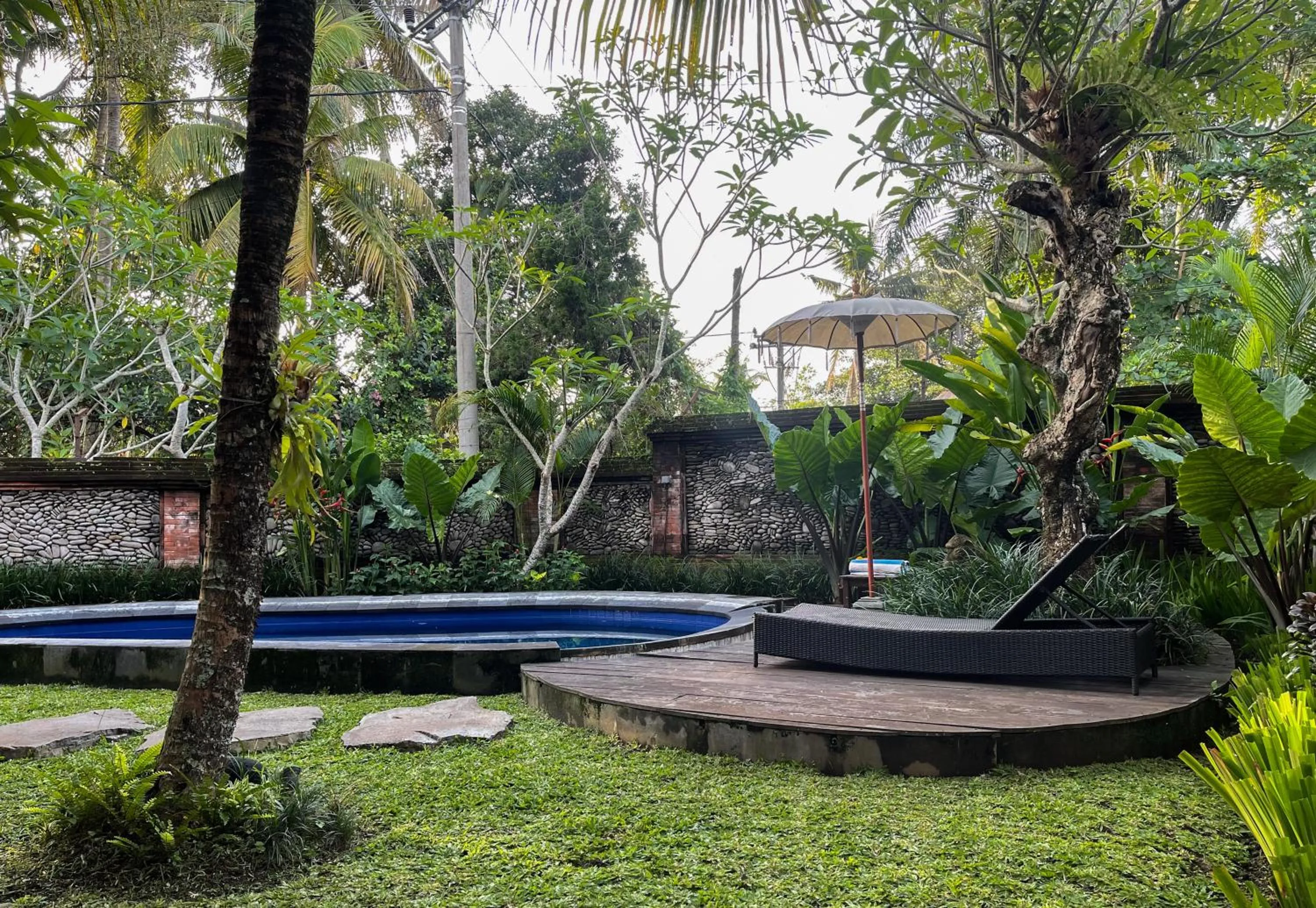 Pool view in Budhi Ayu Villas and Cottages Ubud by Mahaputra