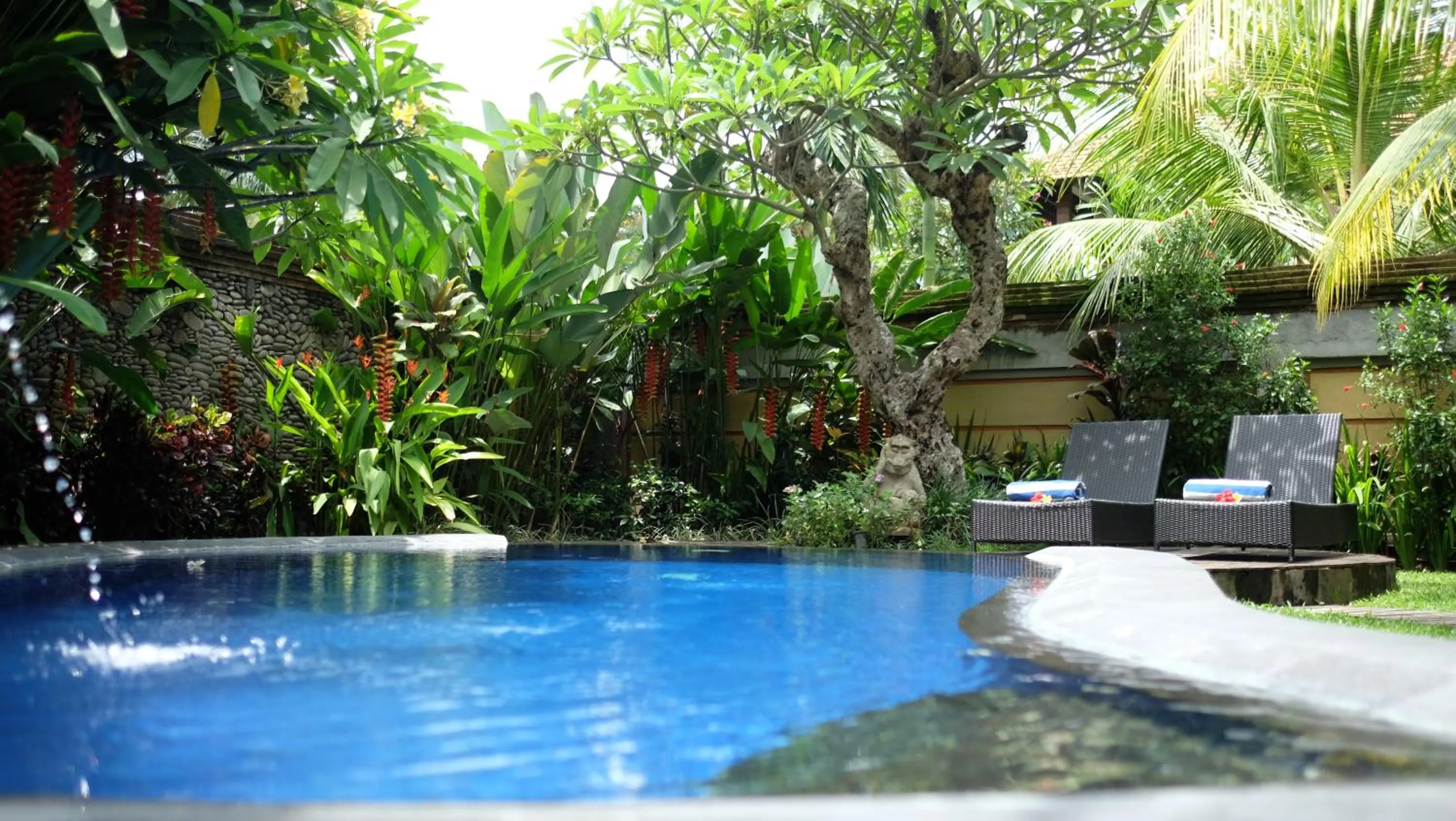 Pool view in Budhi Ayu Villas and Cottages Ubud by Mahaputra