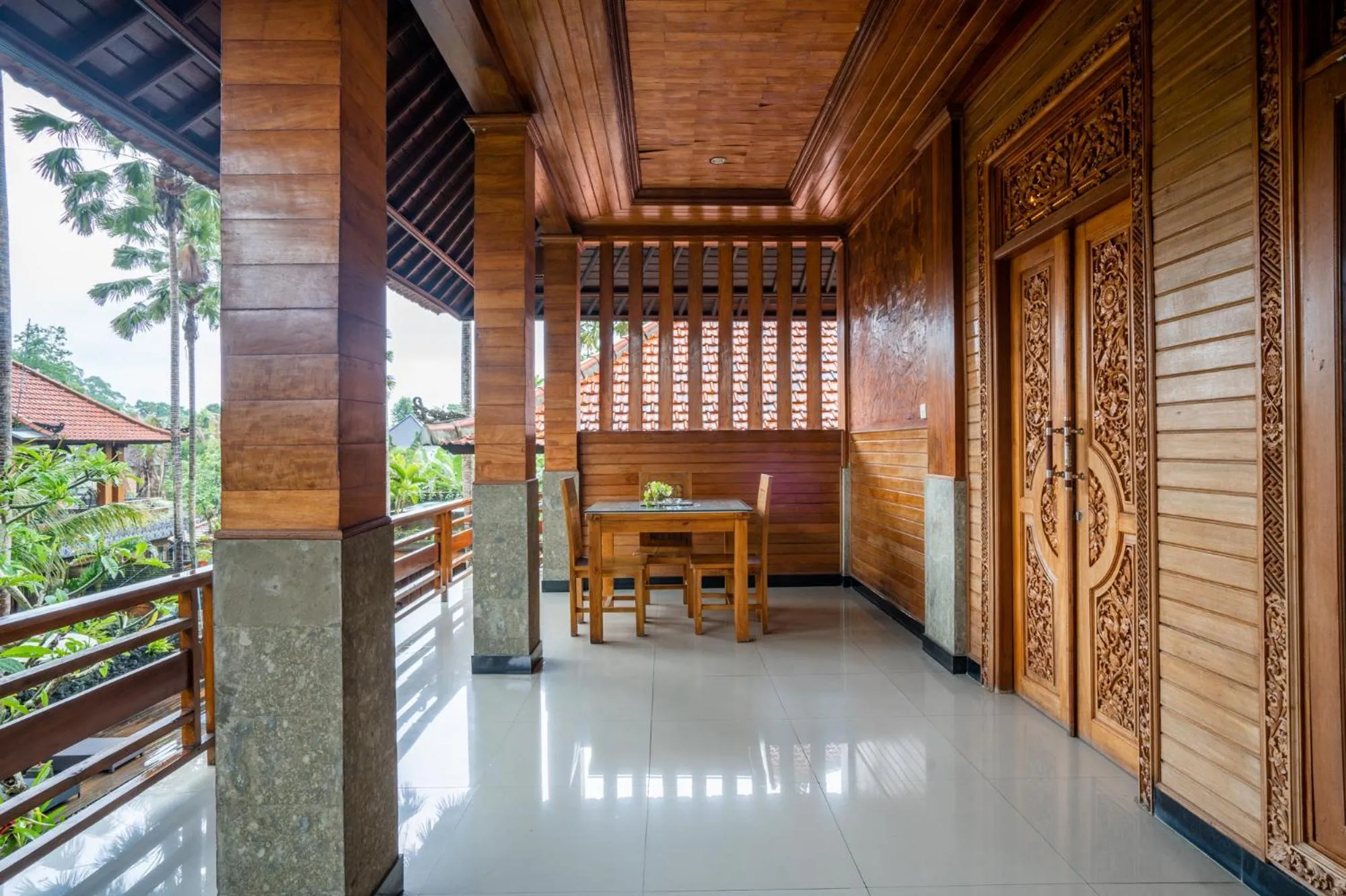 Balcony/Terrace in Budhi Ayu Villas and Cottages Ubud by Mahaputra