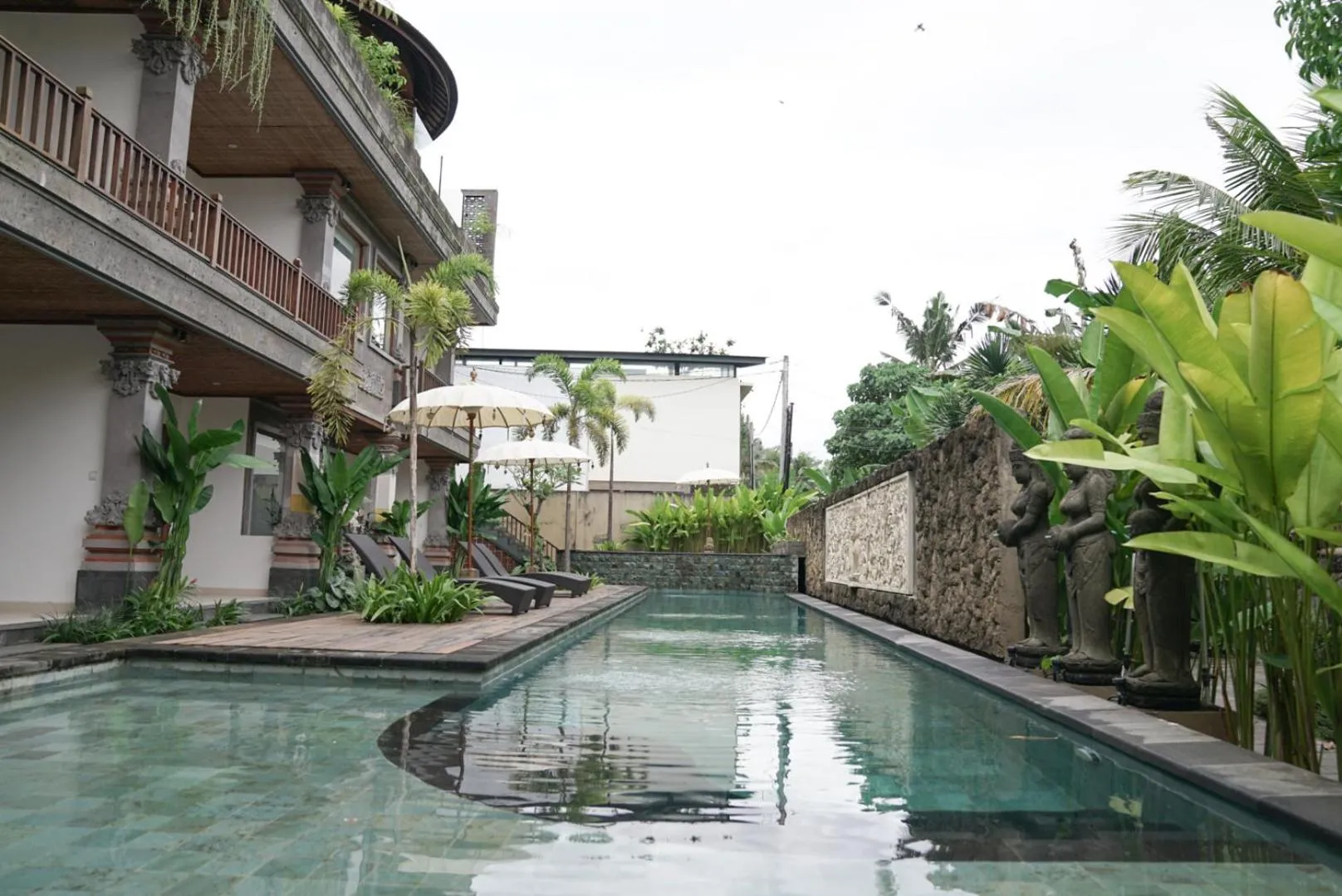 Swimming pool in Budhi Ayu Villas and Cottages Ubud by Mahaputra
