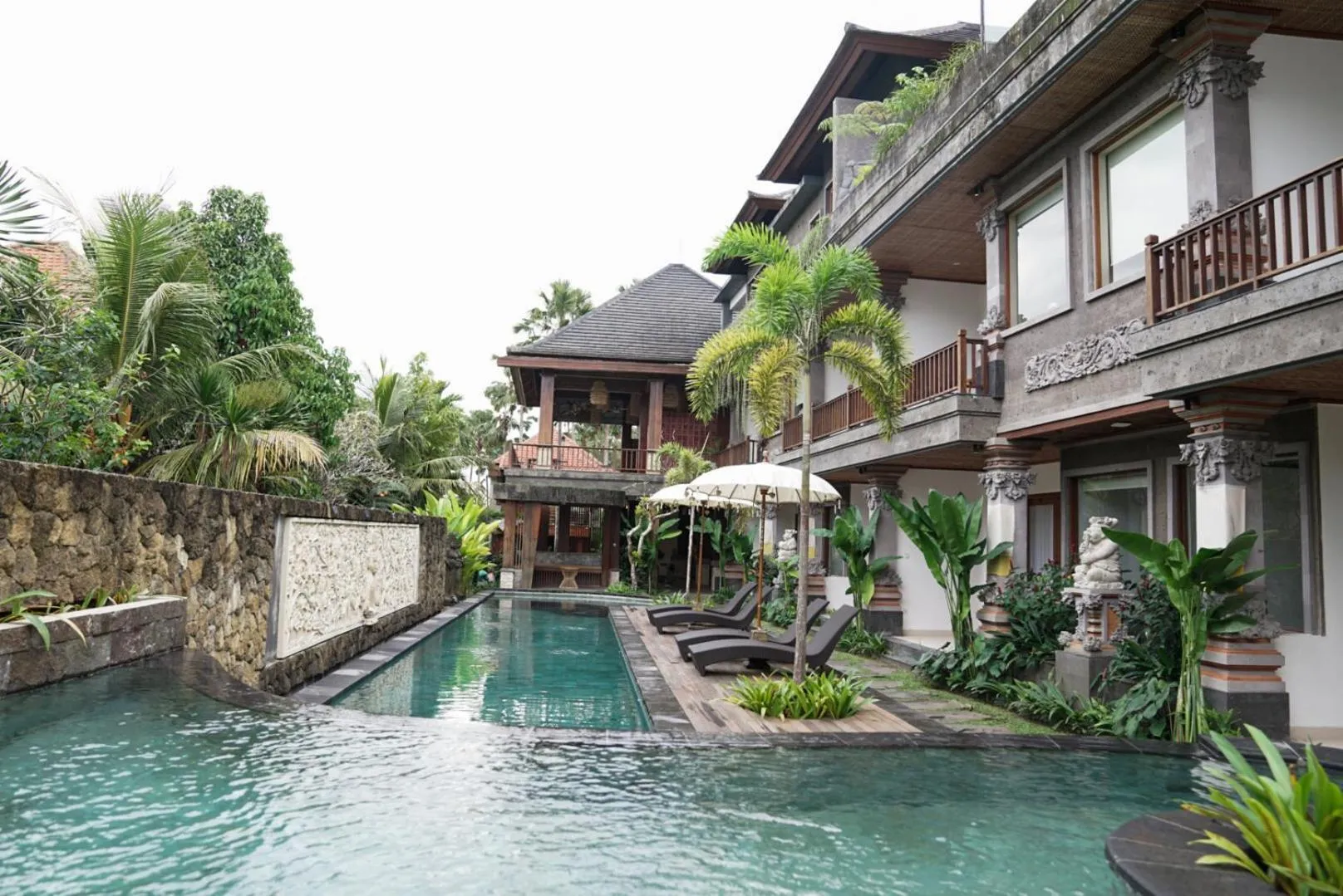 Swimming pool in Budhi Ayu Villas and Cottages Ubud by Mahaputra