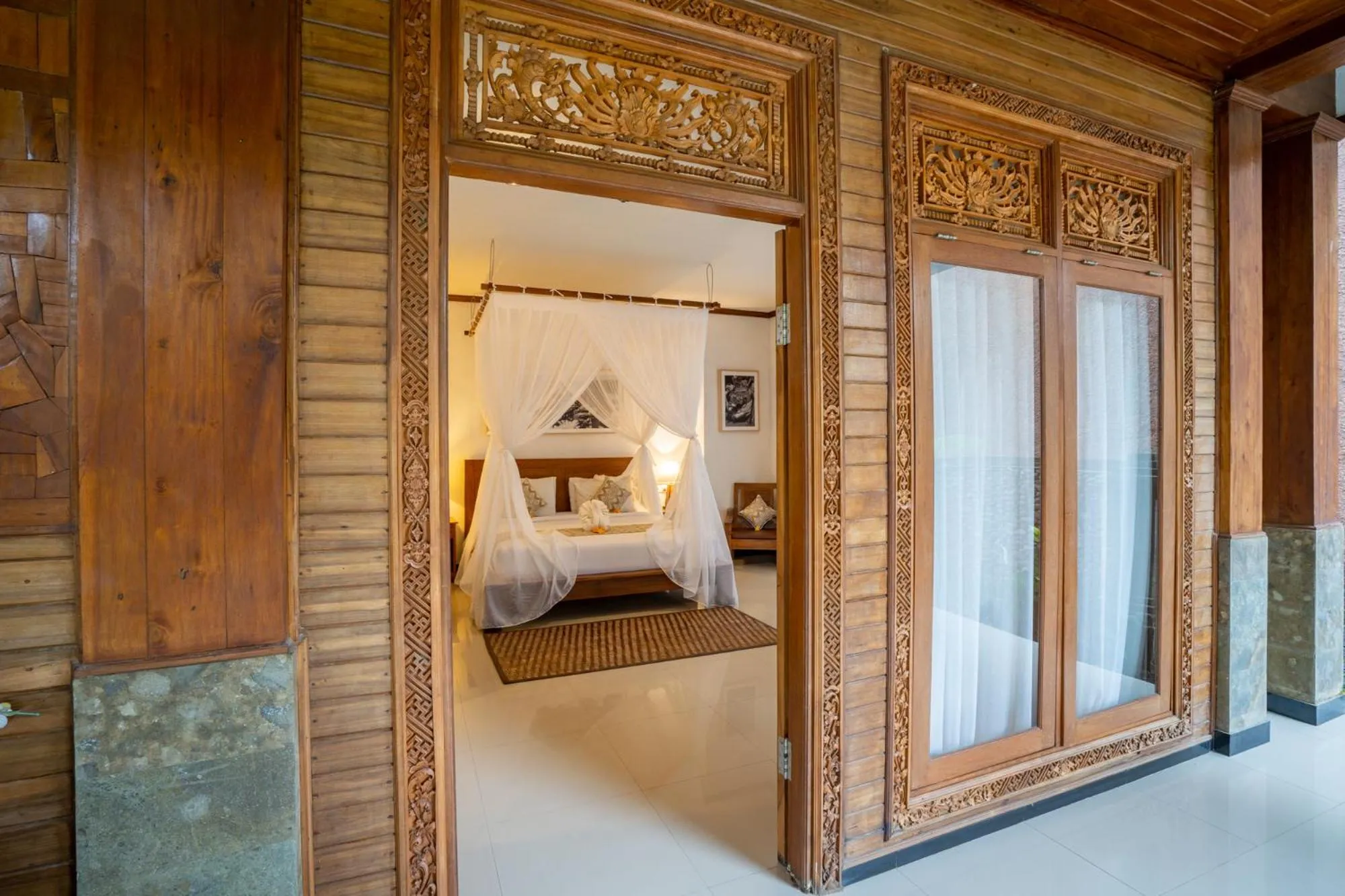 Bedroom, Bed in Budhi Ayu Villas and Cottages Ubud by Mahaputra