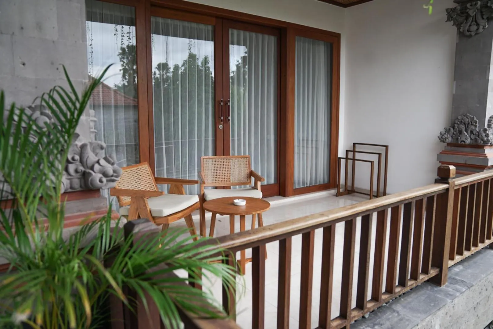 Balcony/Terrace in Budhi Ayu Villas and Cottages Ubud by Mahaputra