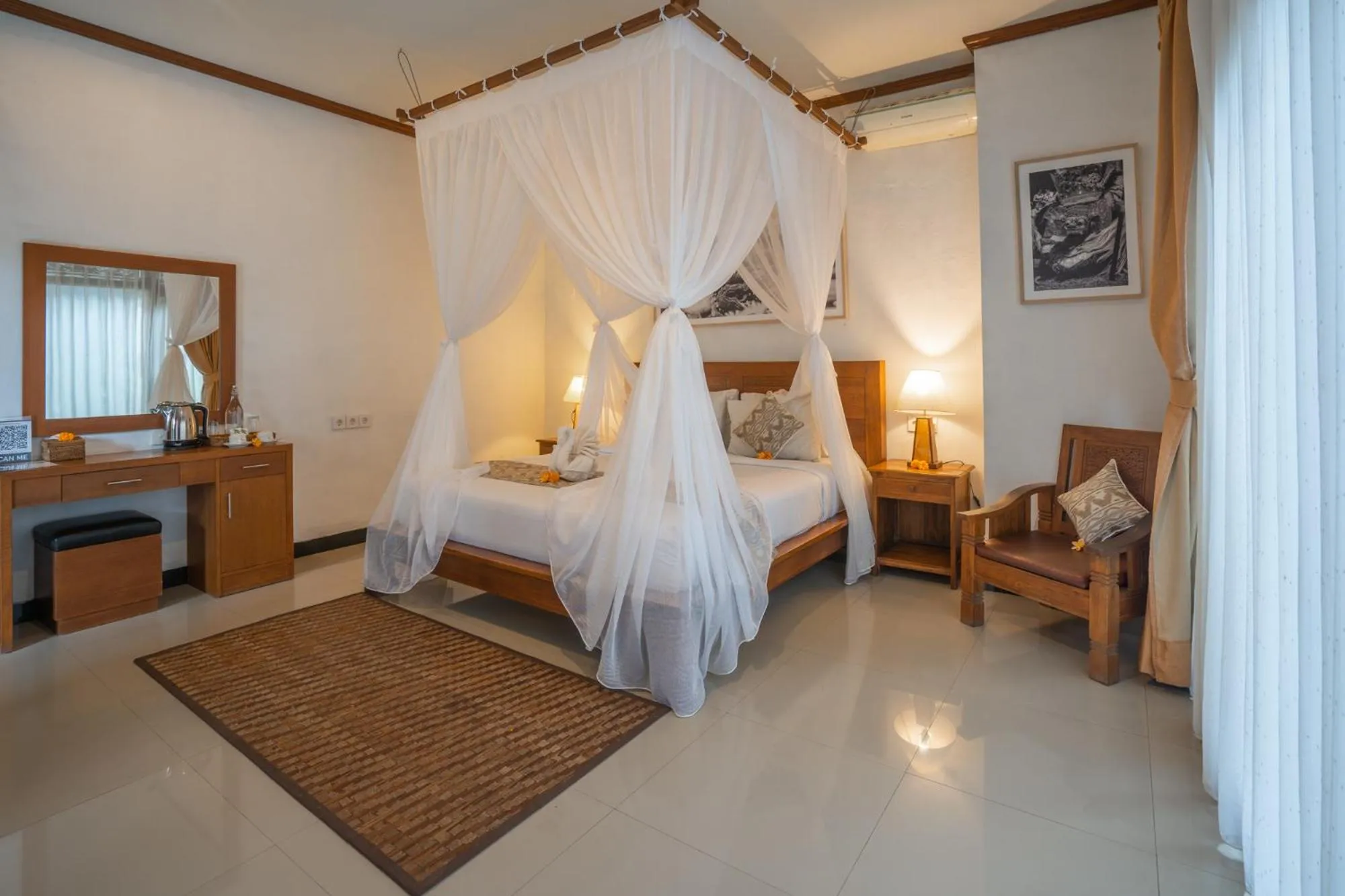 Bedroom, Bed in Budhi Ayu Villas and Cottages Ubud by Mahaputra