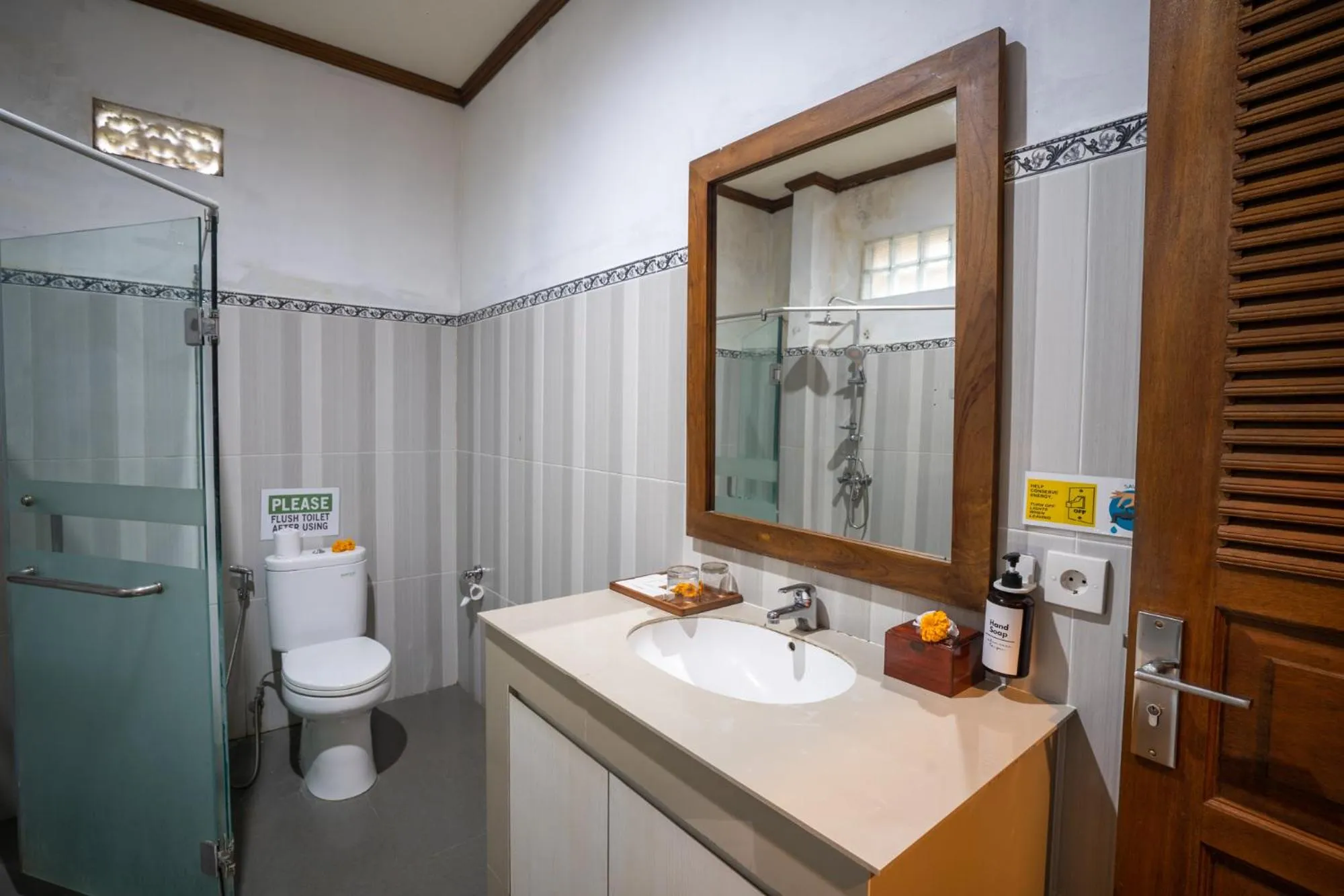 Bathroom in Budhi Ayu Villas and Cottages Ubud by Mahaputra