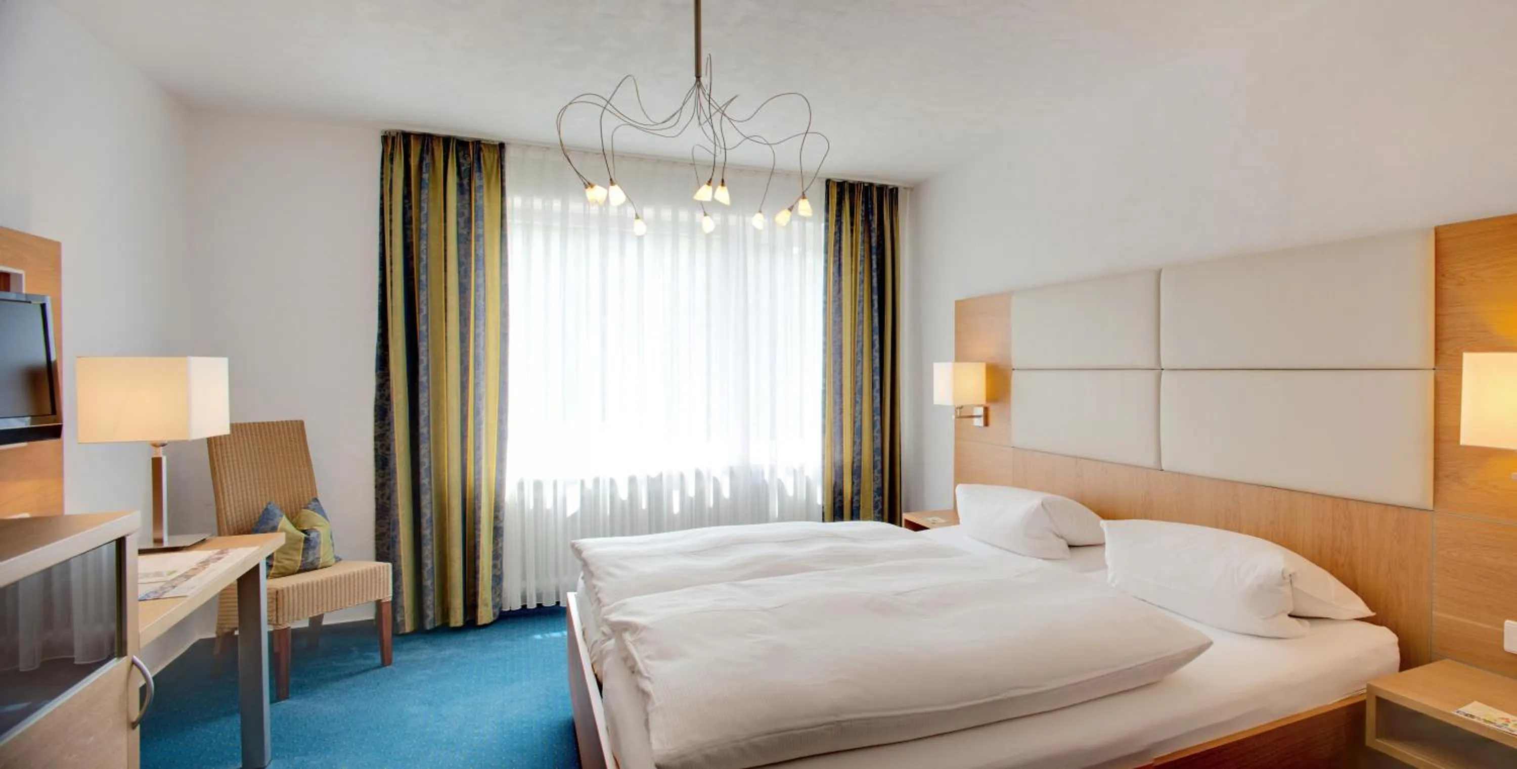 Bed in Hotel-Restaurant Haus Nicklass