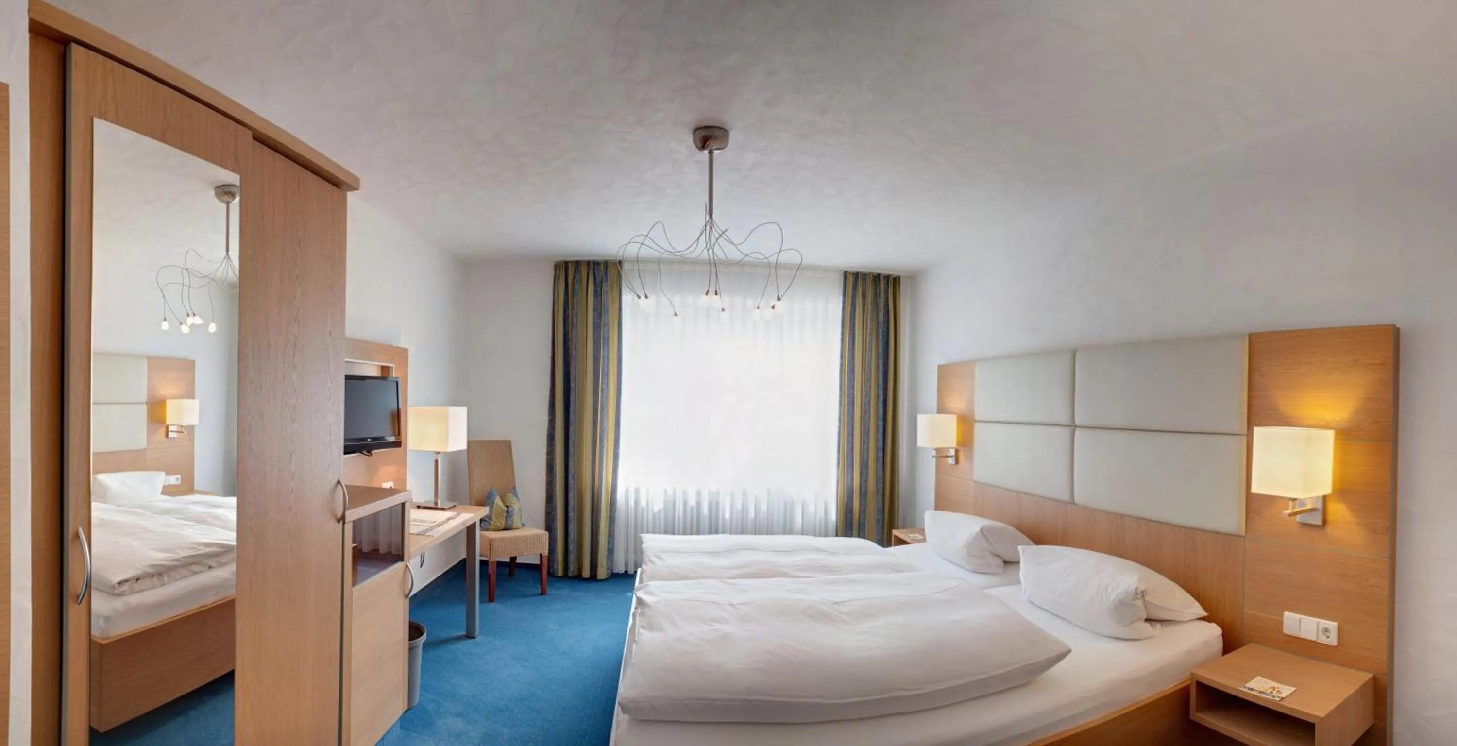 Bed in Hotel-Restaurant Haus Nicklass