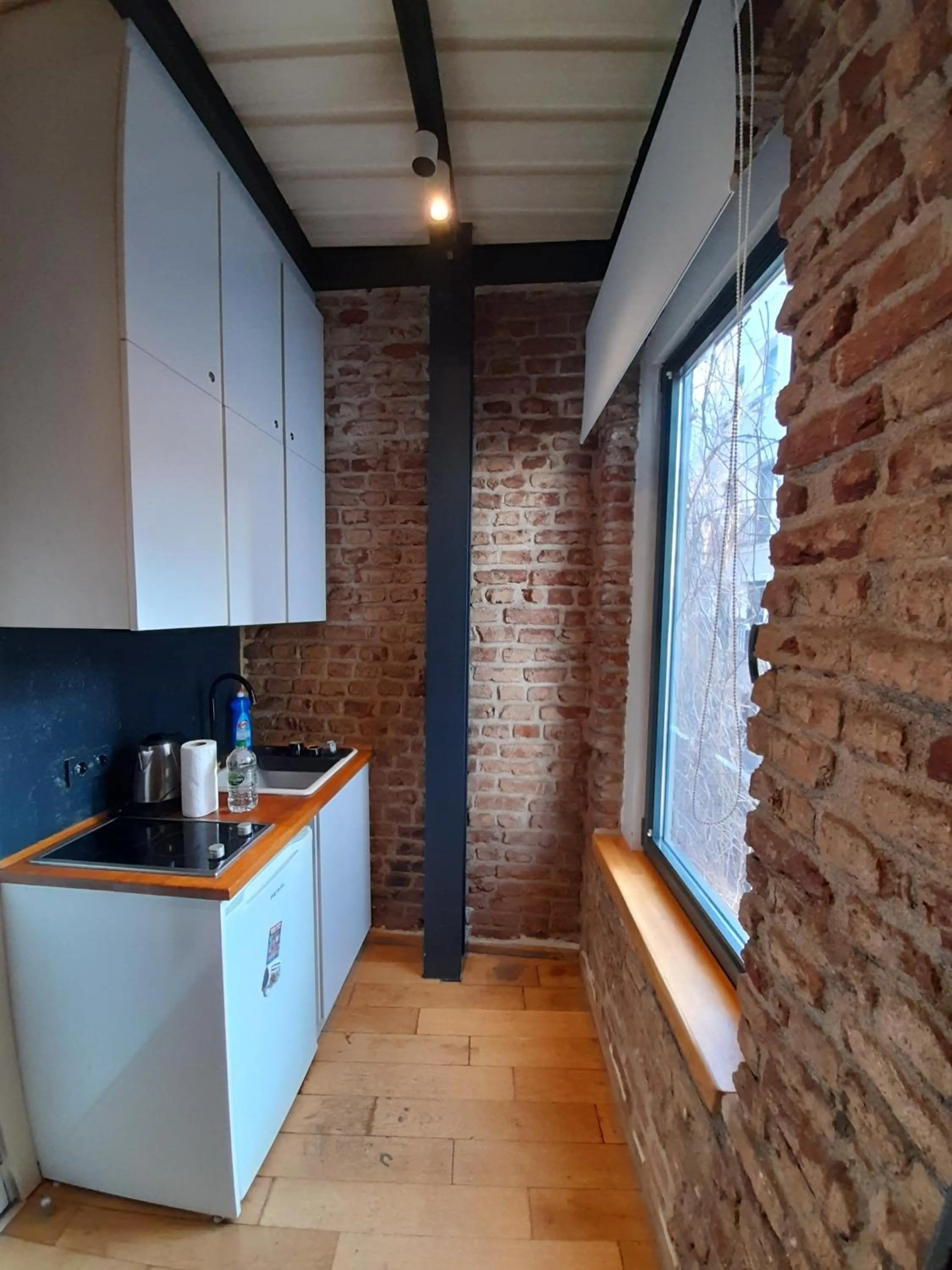 Kitchen or kitchenette in Taxim No18 Boutique Hotel