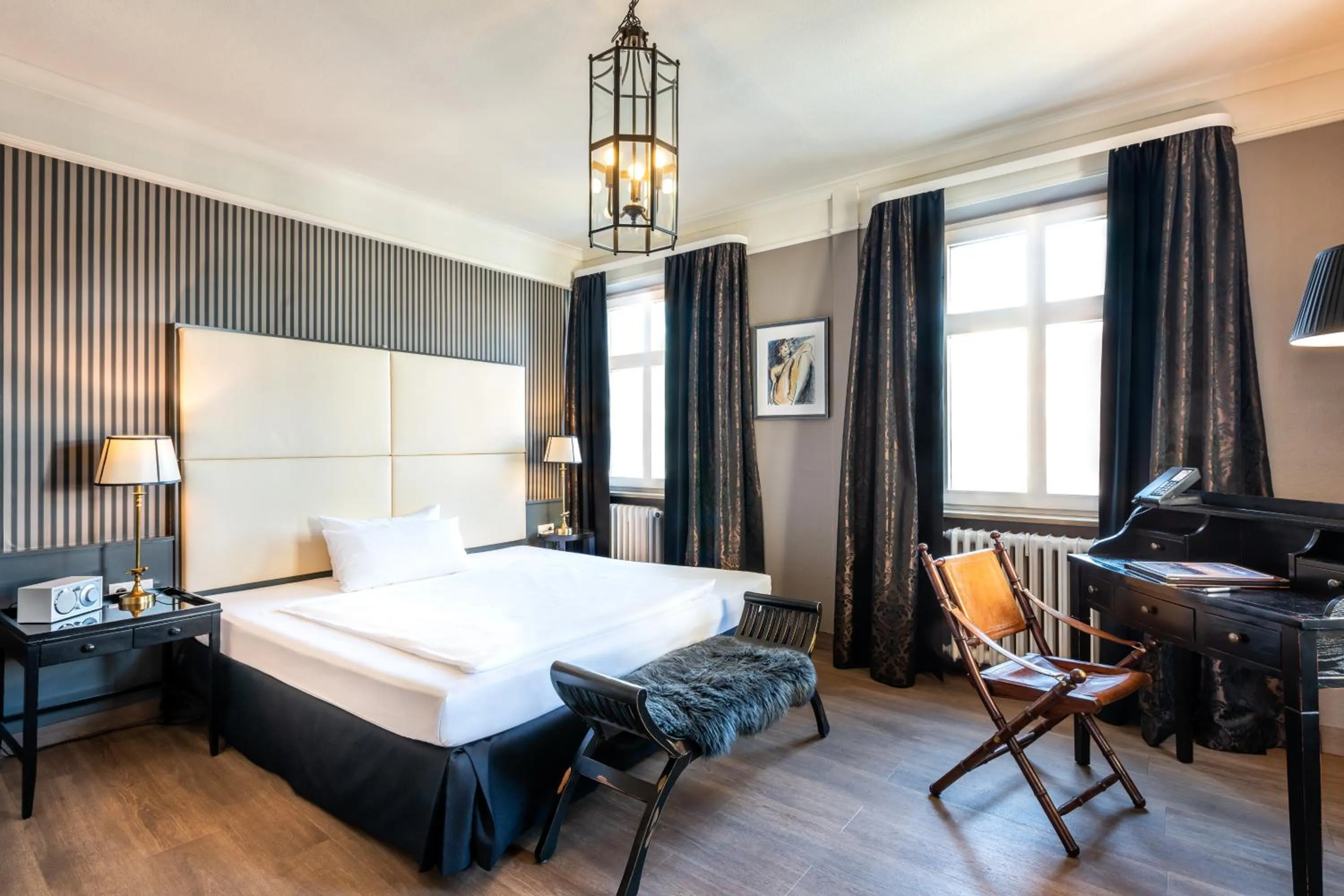 Bed in Hotel Würzburger Hof ****