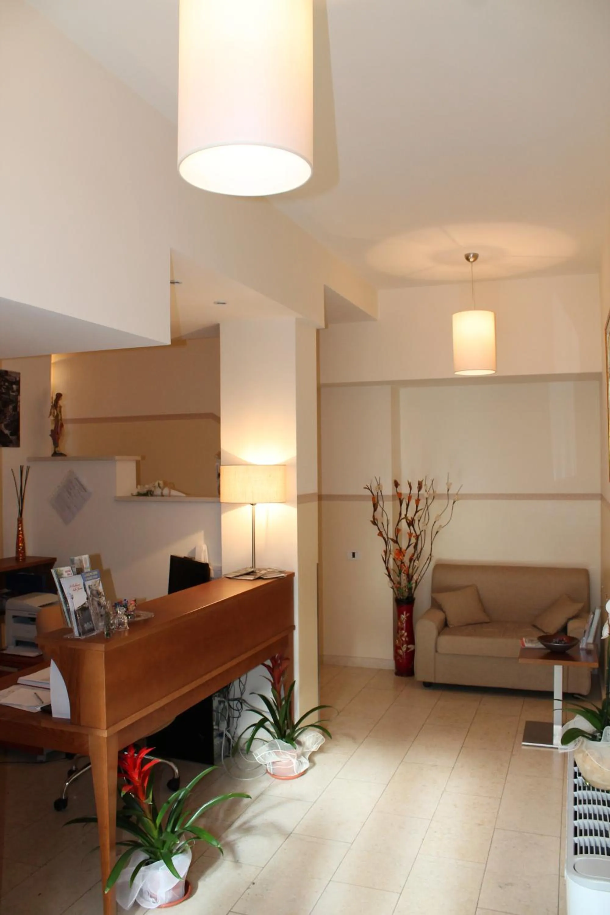 Lobby or reception in Hotel Ristorante Mariano