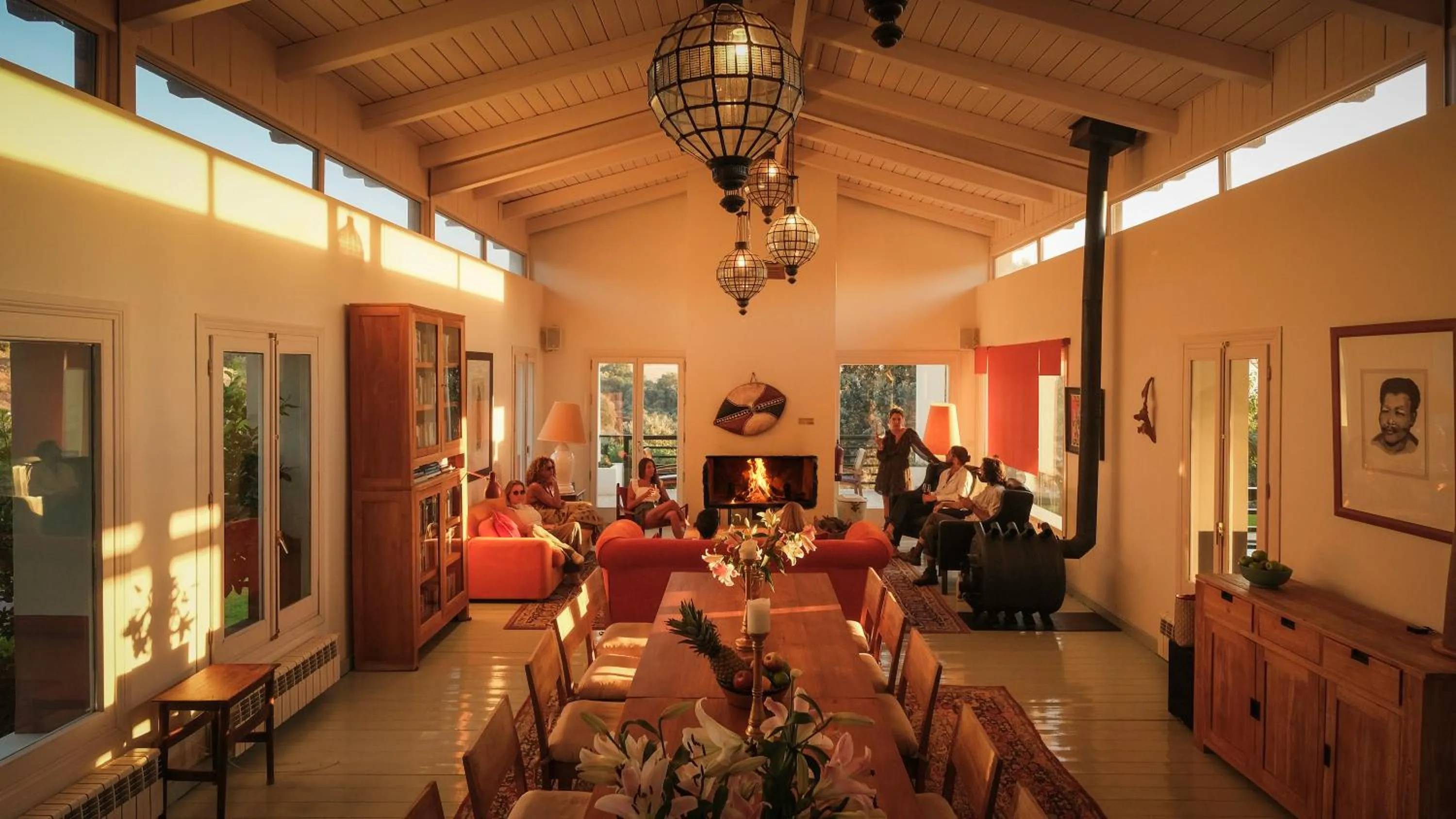 Living room in The Lodge Ronda