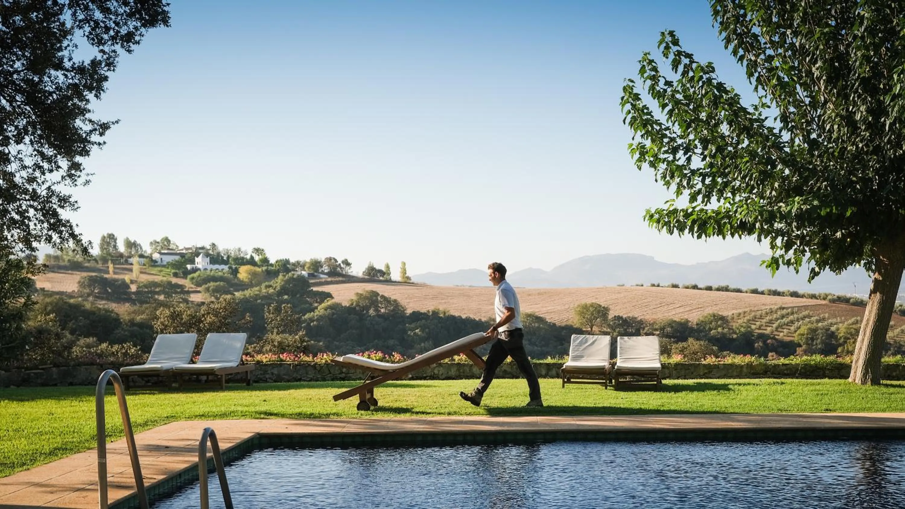 Swimming pool in The Lodge Ronda