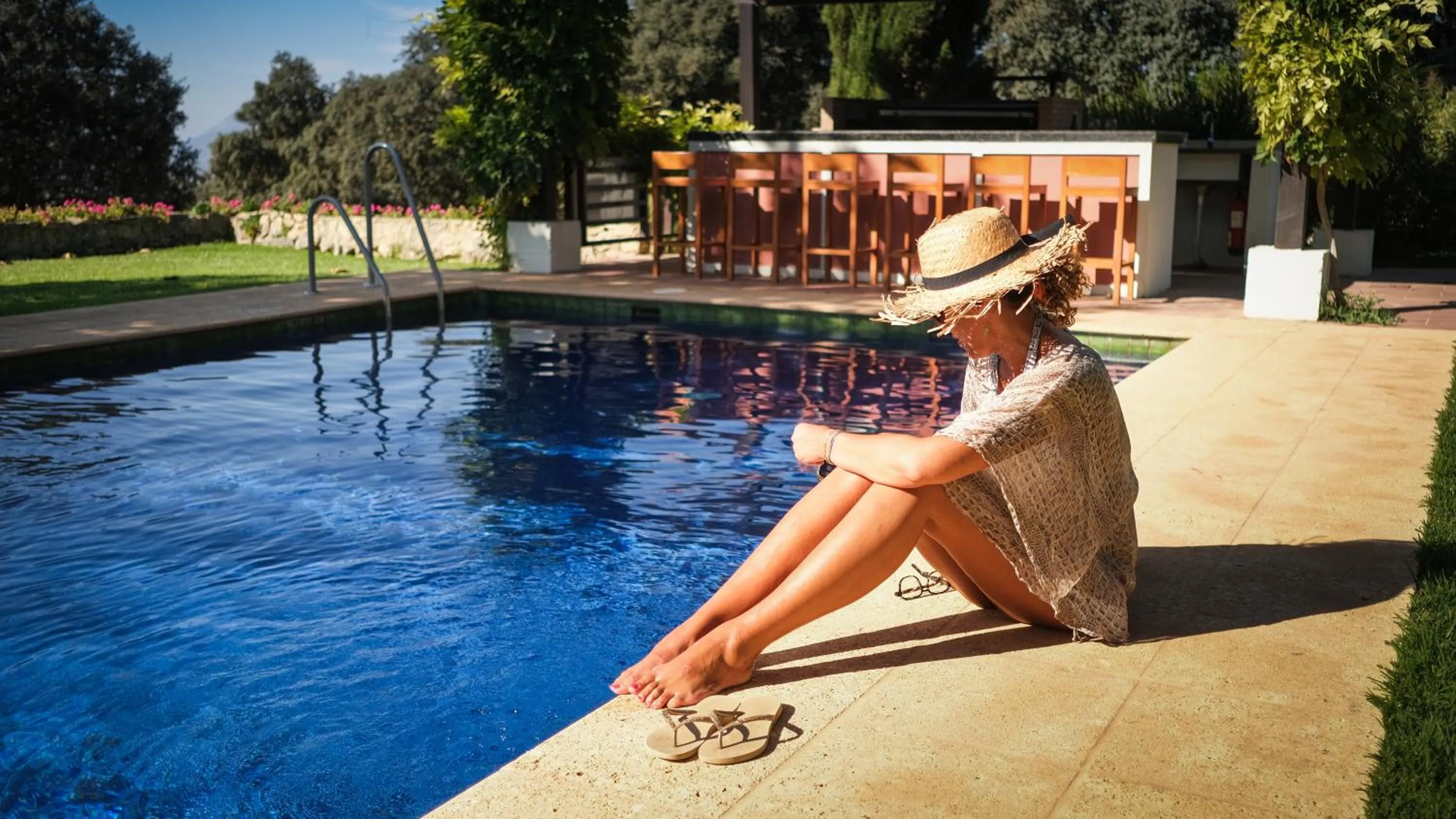 Swimming pool in The Lodge Ronda