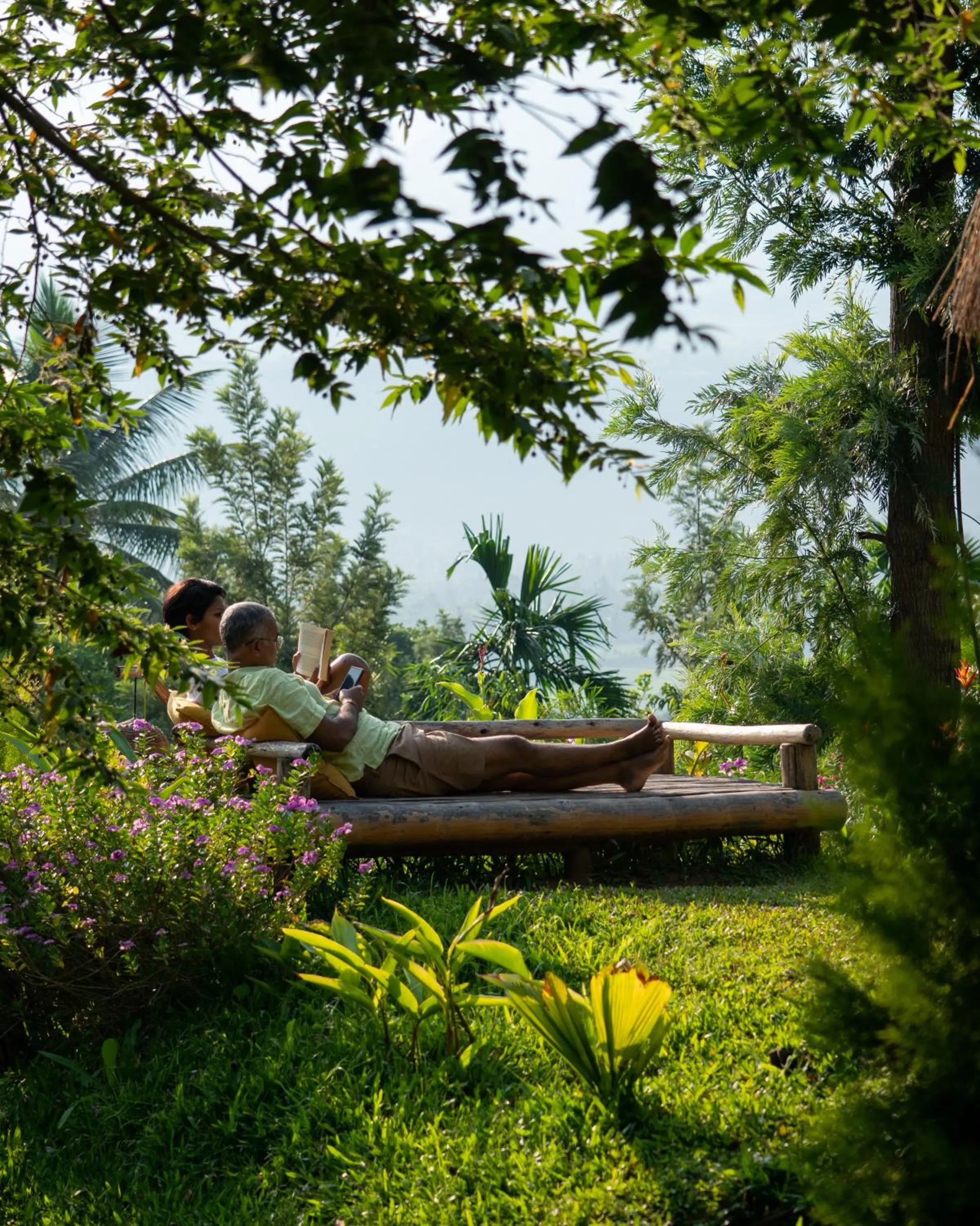 Natural landscape in The Mudhouse Marayoor