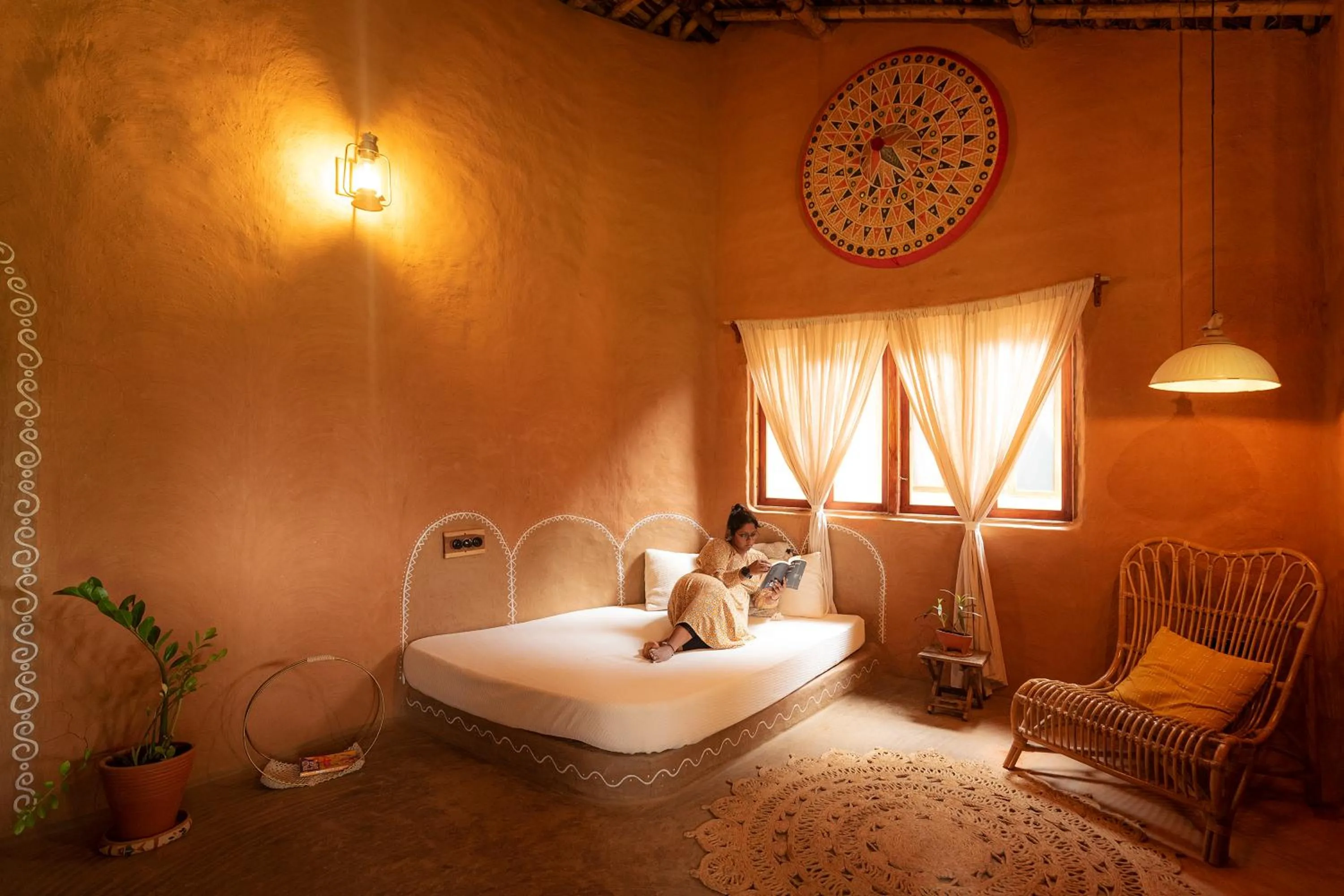 Bed in The Mudhouse Marayoor