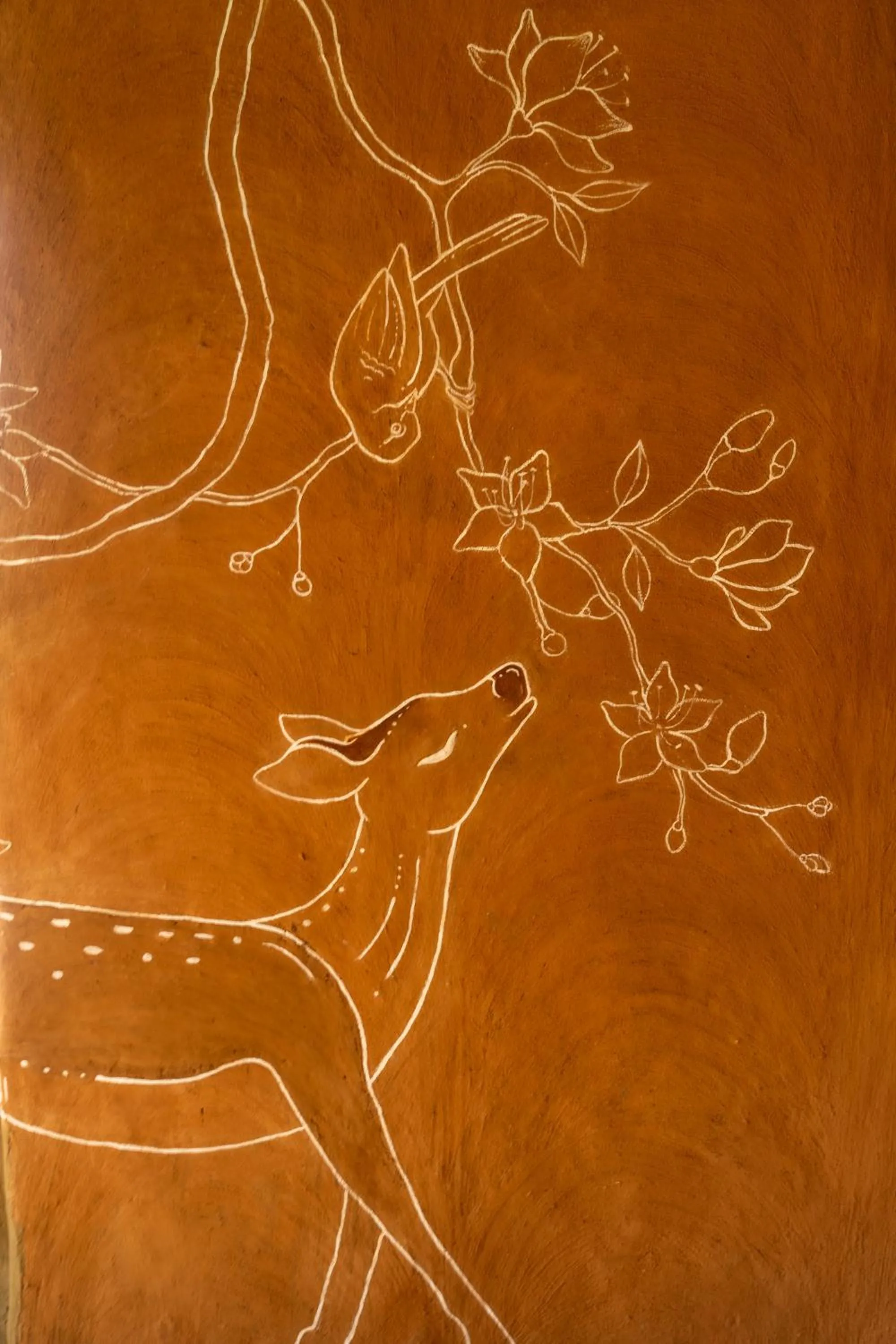 Decorative detail in The Mudhouse Marayoor