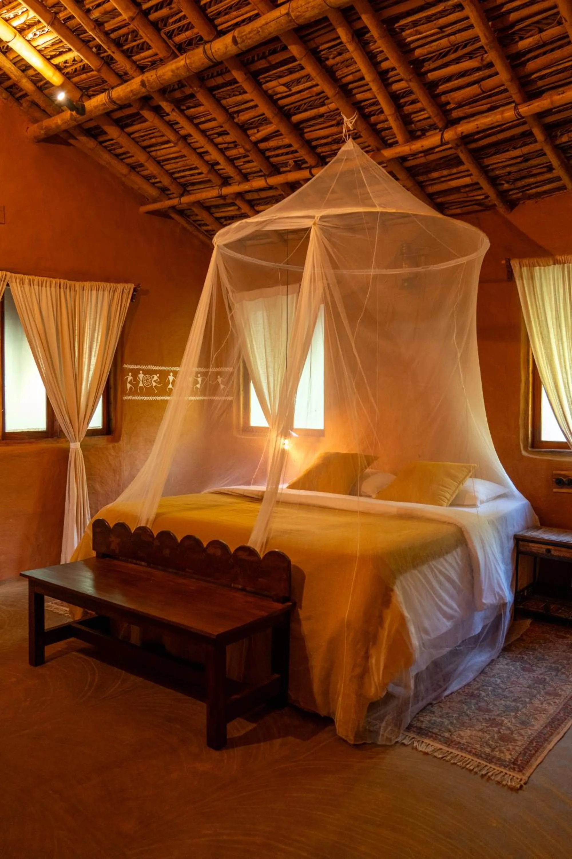 Bedroom in The Mudhouse Marayoor