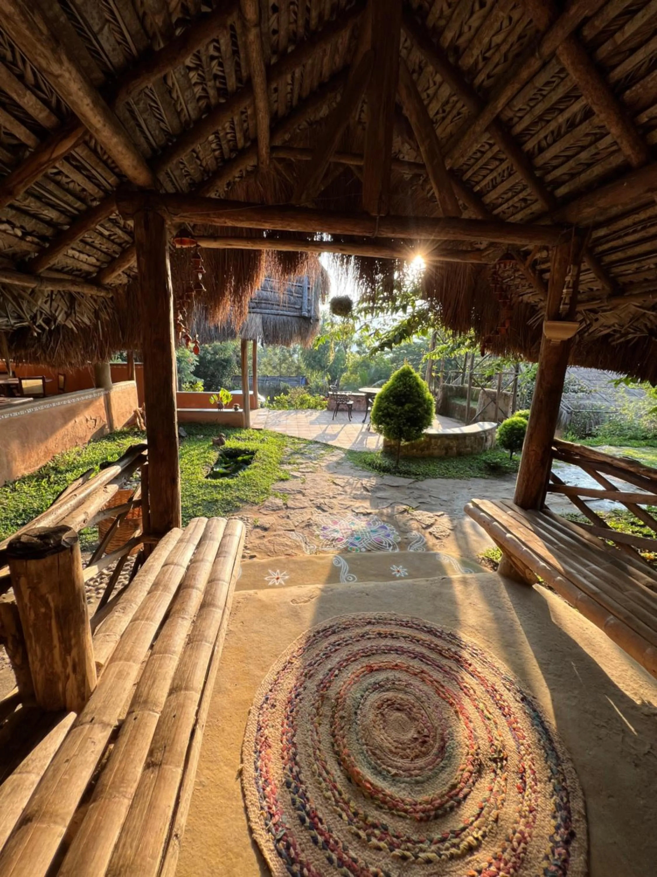 kitchen in The Mudhouse Marayoor