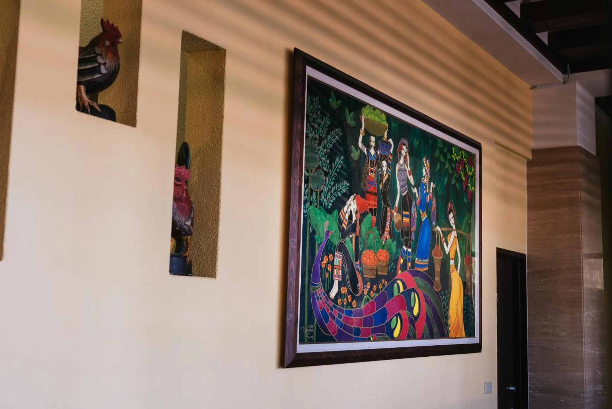 Decorative detail in Yun Wu B&B