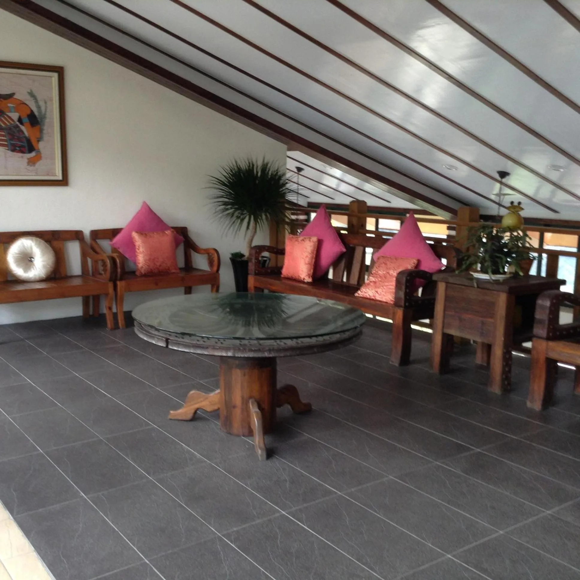 Seating area in Yun Wu B&B