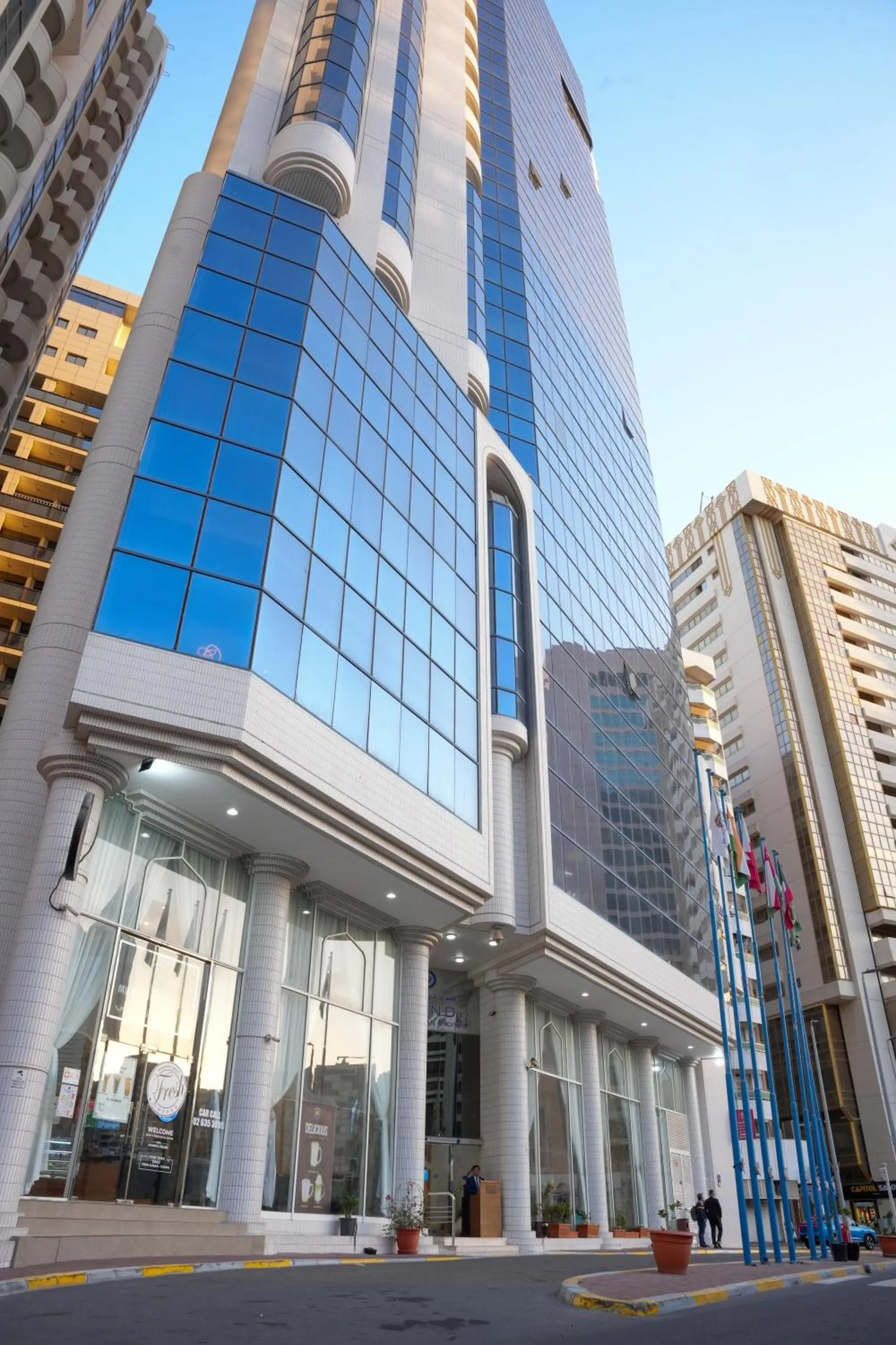 Property building in Grand Continental Hotel