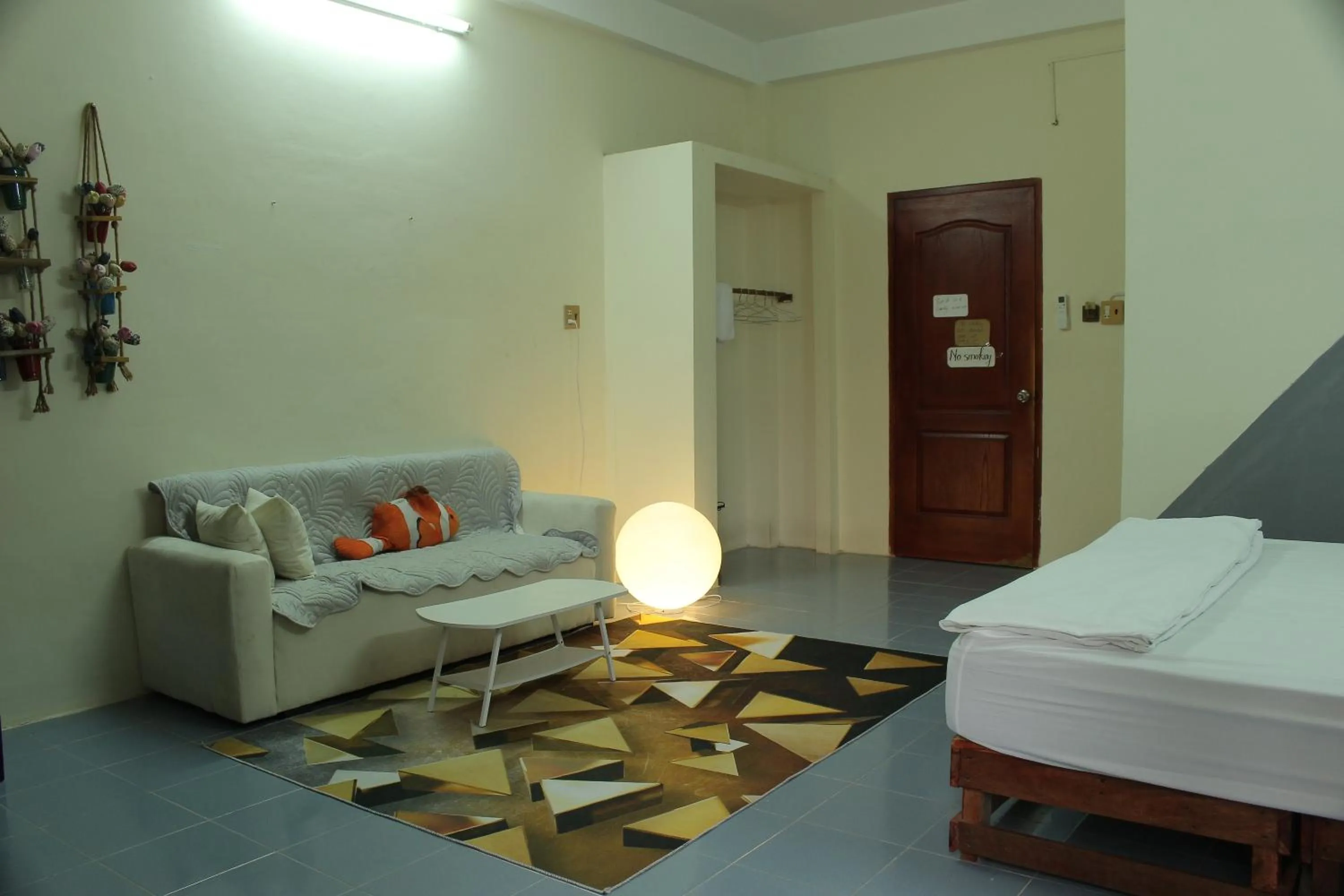 furniture, Bed in Bụi Hostel - Ferry to Rạch Giá