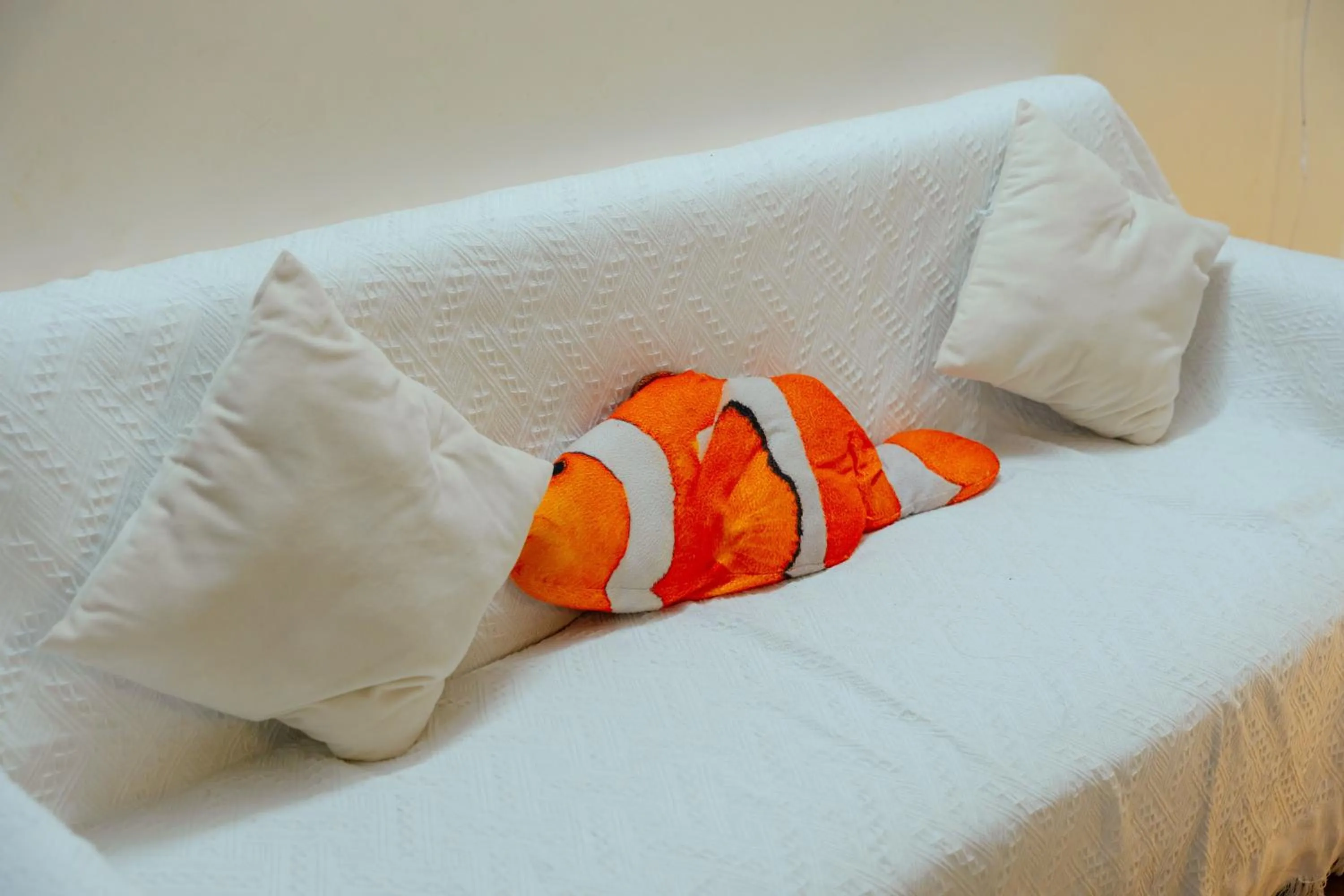 furniture, Bed in Bụi Hostel - Ferry to Rạch Giá