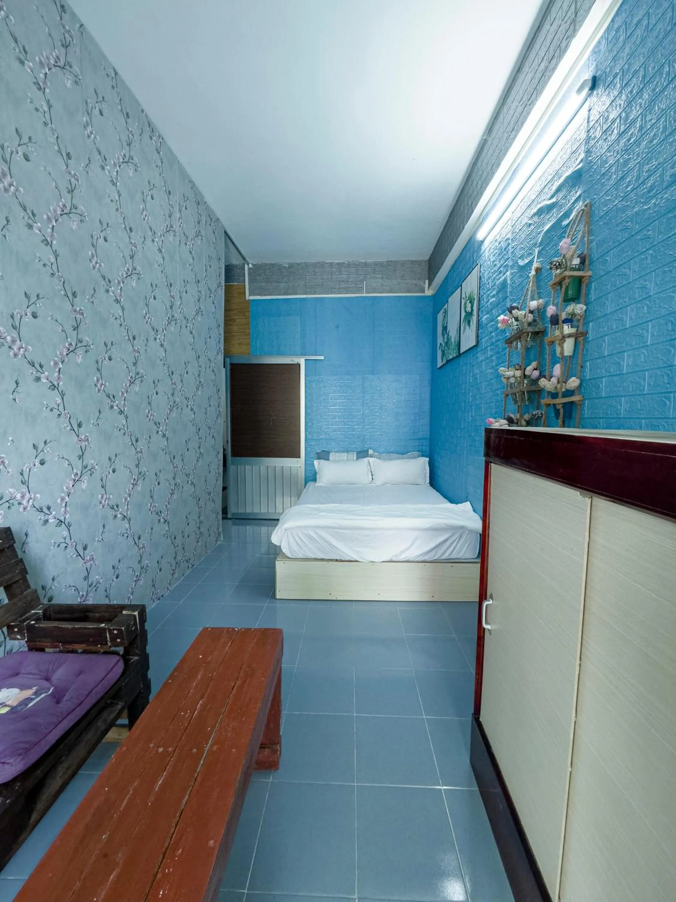 Bedroom, Bed in Bụi Hostel - Ferry to Rạch Giá