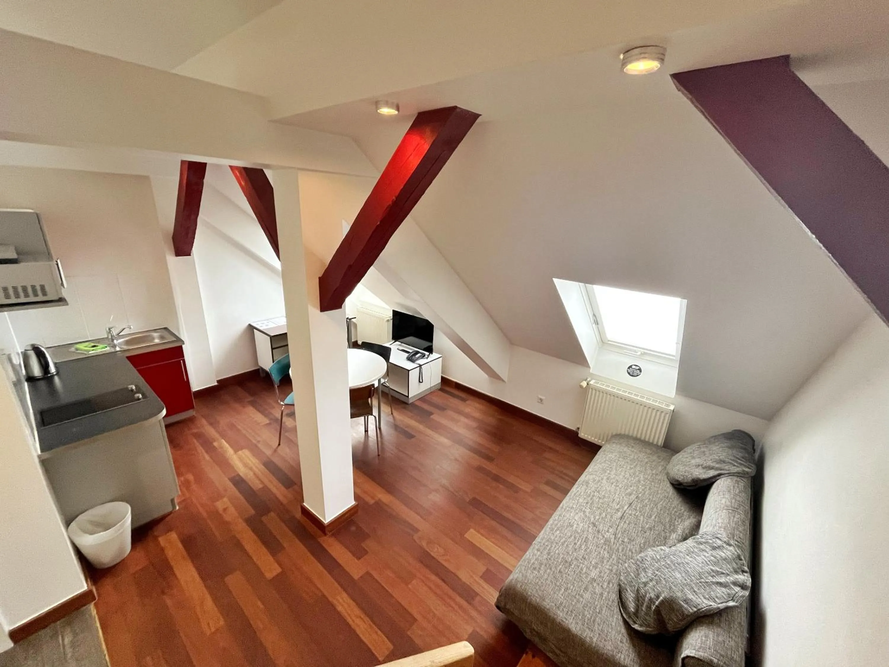 Seating area in GLS Studio Hotel Berlin