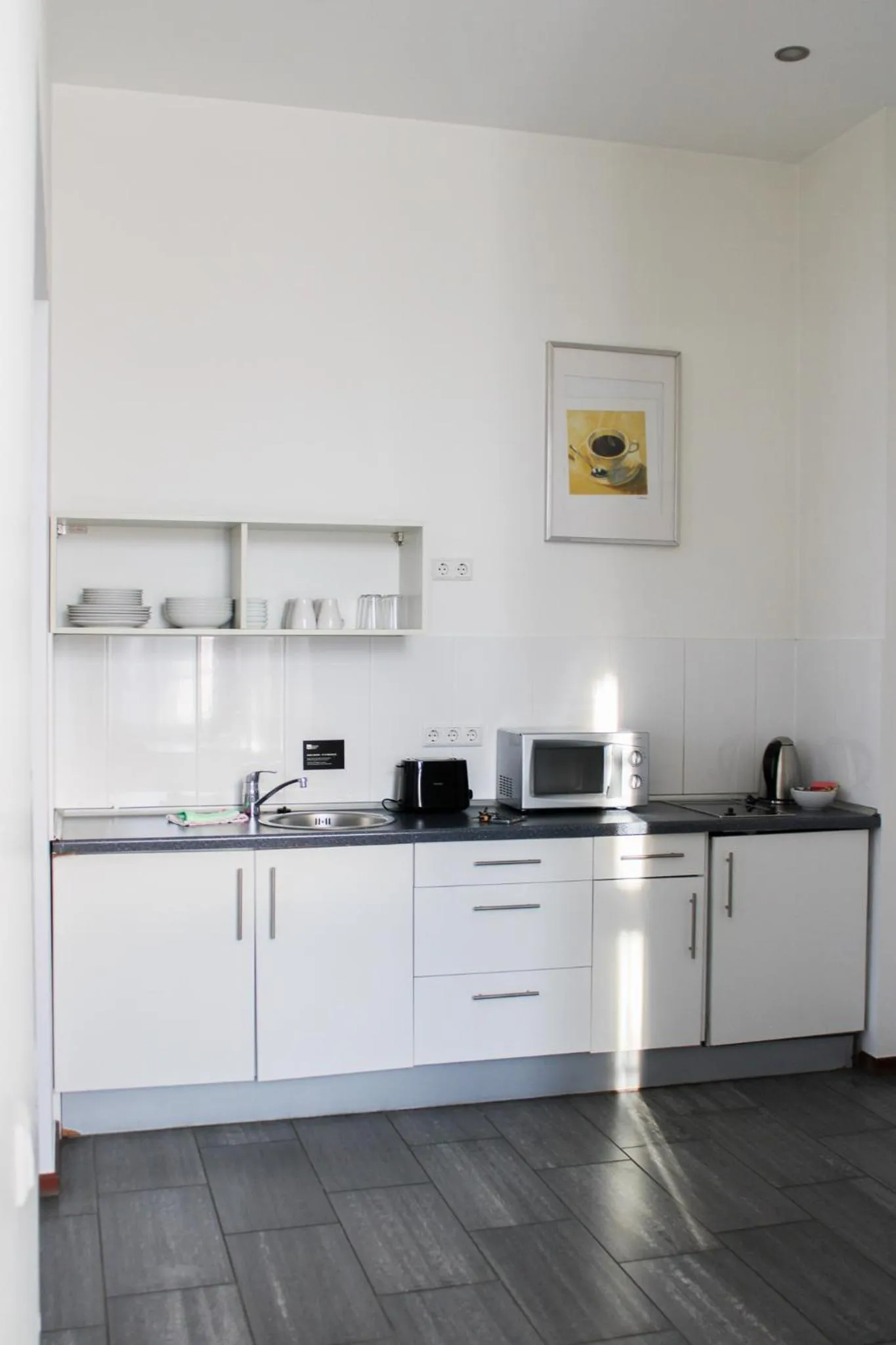 Kitchen or kitchenette in GLS Studio Hotel Berlin