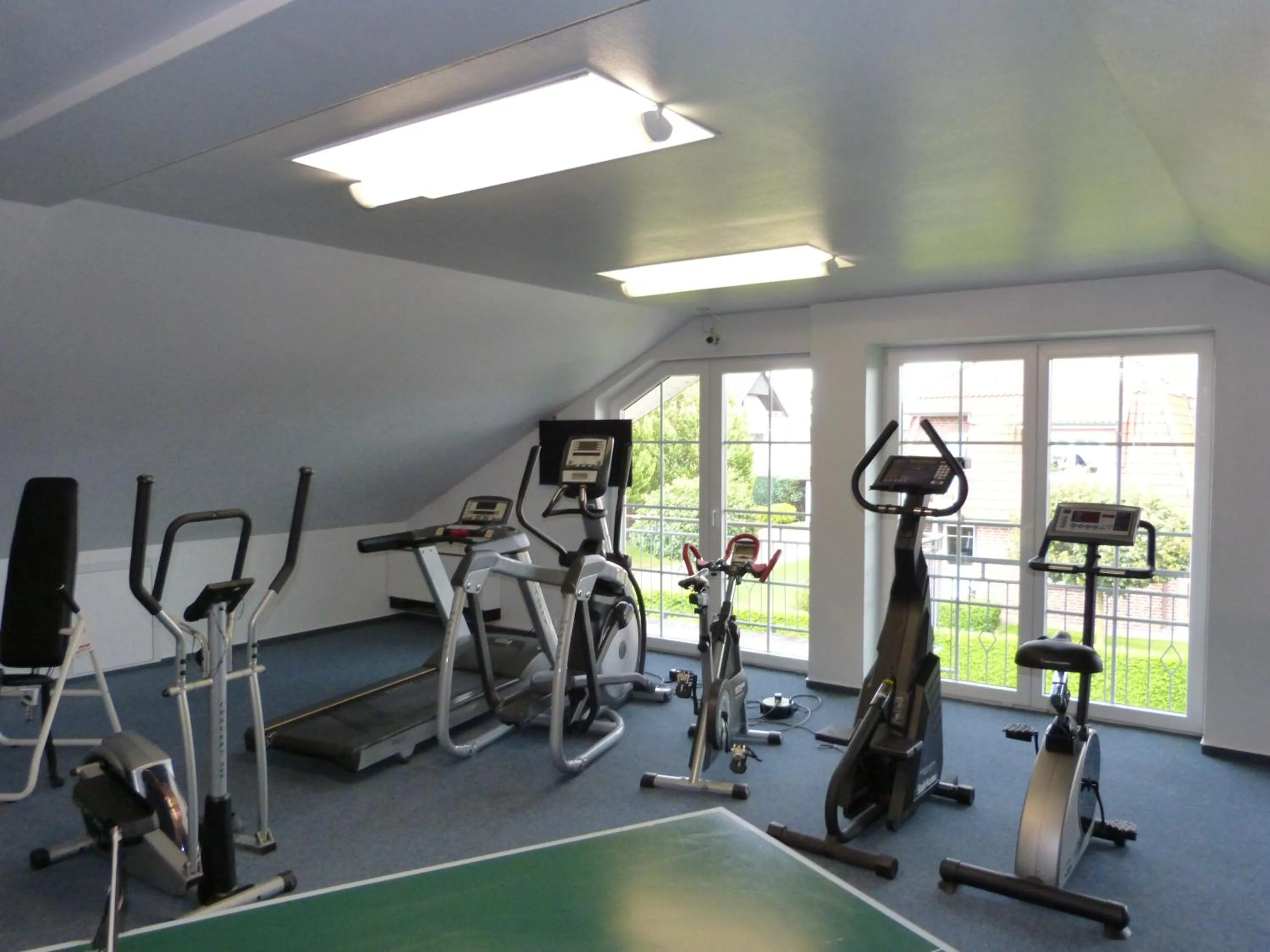 Fitness centre/facilities in Hotel Roshop