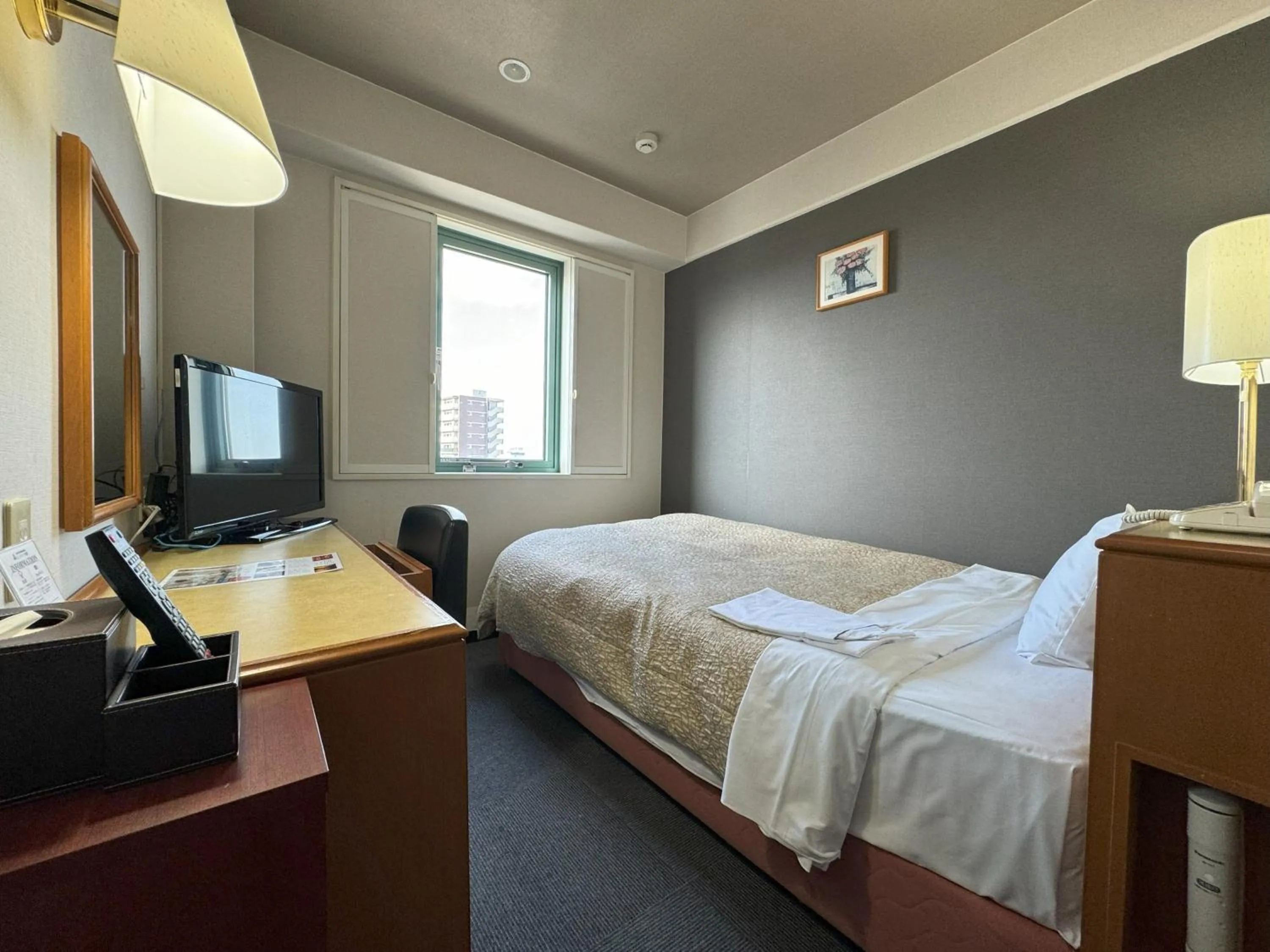 Bed in Ace Inn Matsusaka