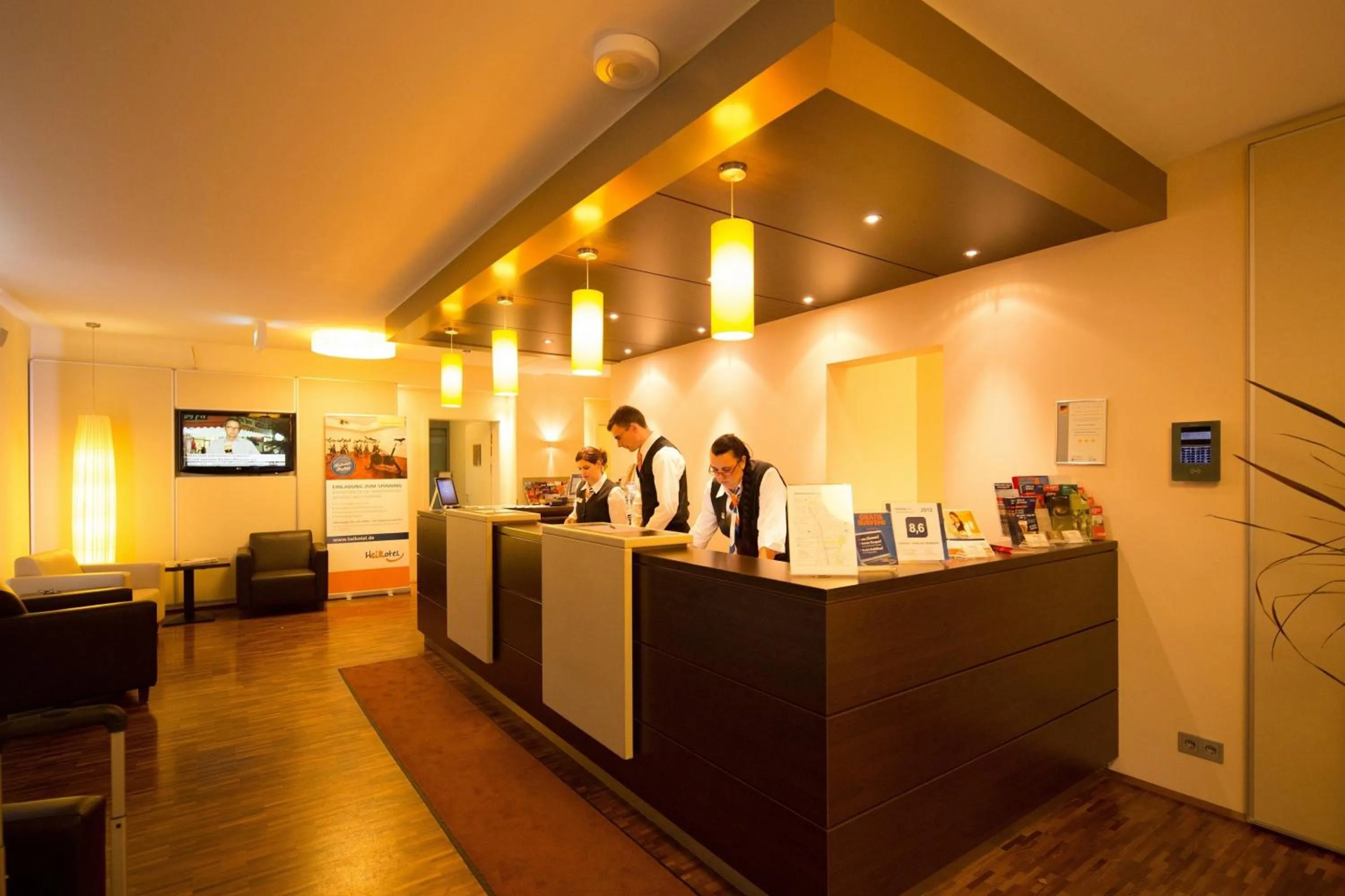 Lobby or reception in Heikotel - Stadtpark Residenz