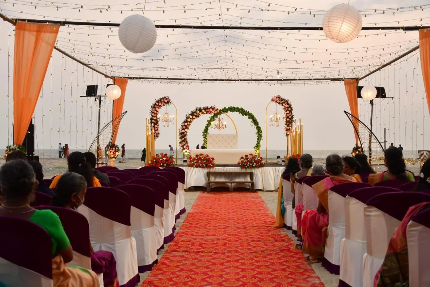 wedding in Palm Beach Resort, Alleppey